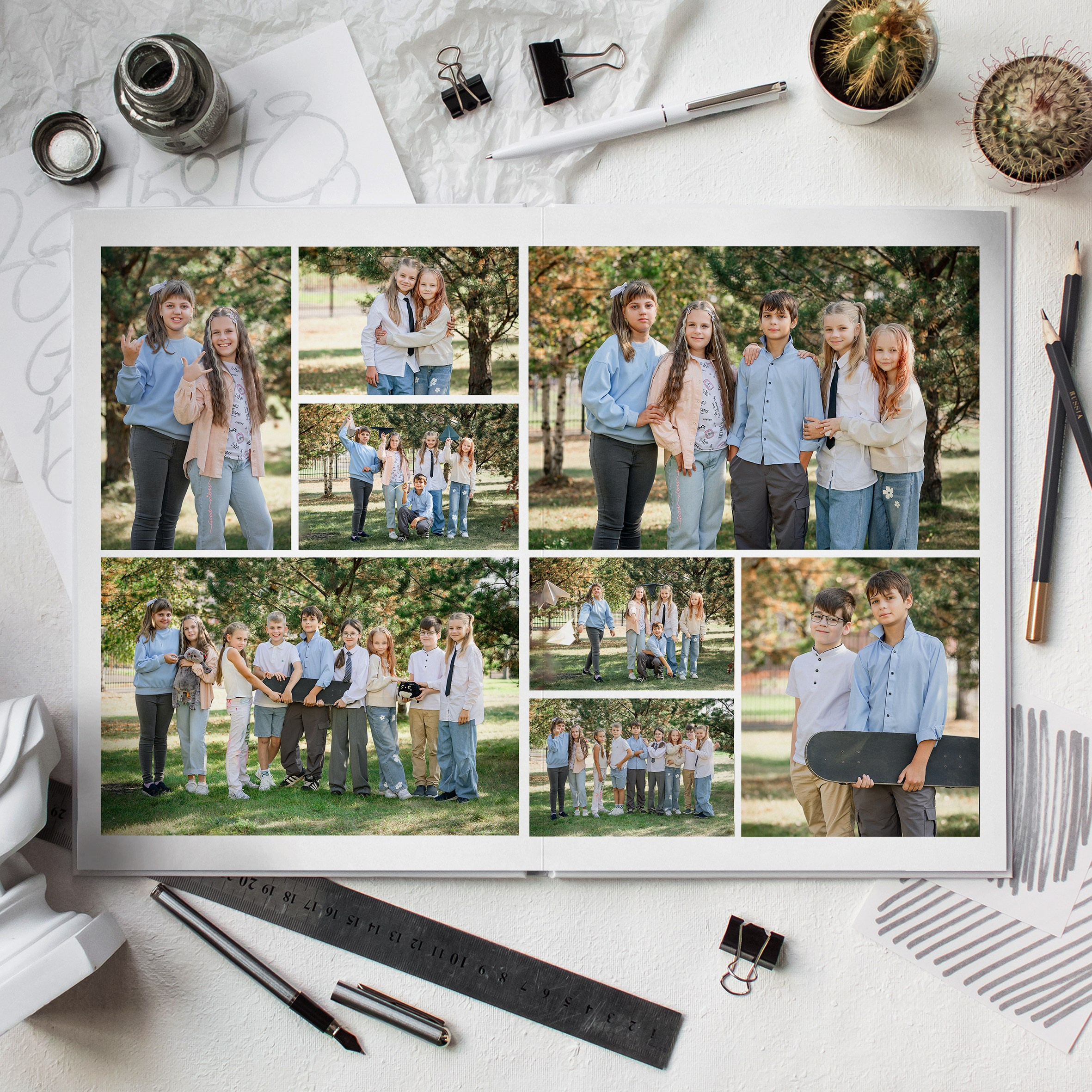 На каждом снимке всегда два человека: фотограф и зритель