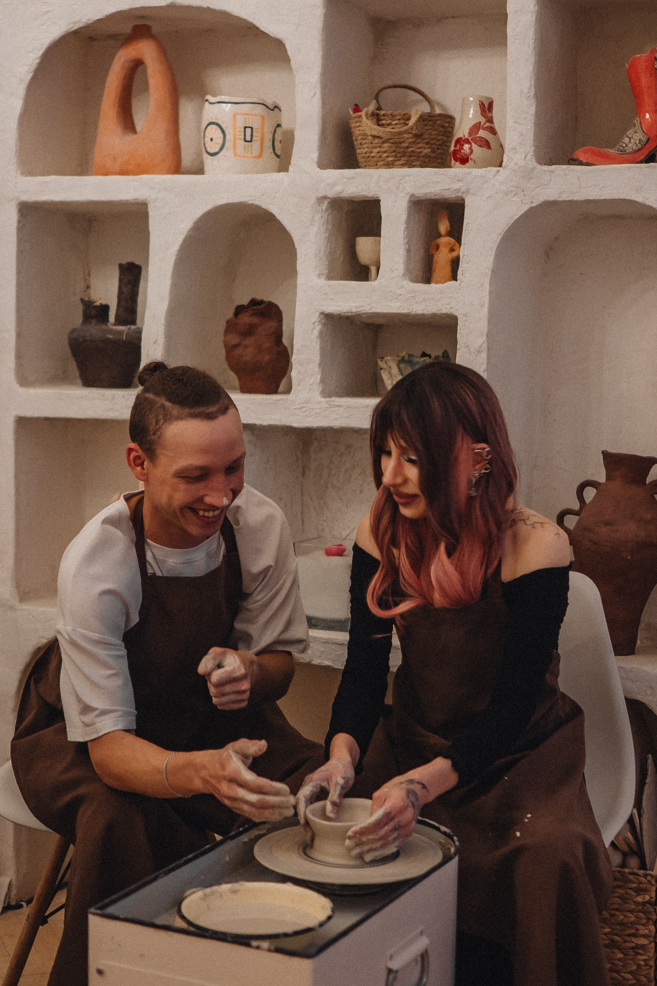 СВИДАНИЕ В ГОНЧАРНОЙ МАСТЕРСКОЙ. Профессиональный фотограф, Санкт-Петербург — Виктория Богомолова