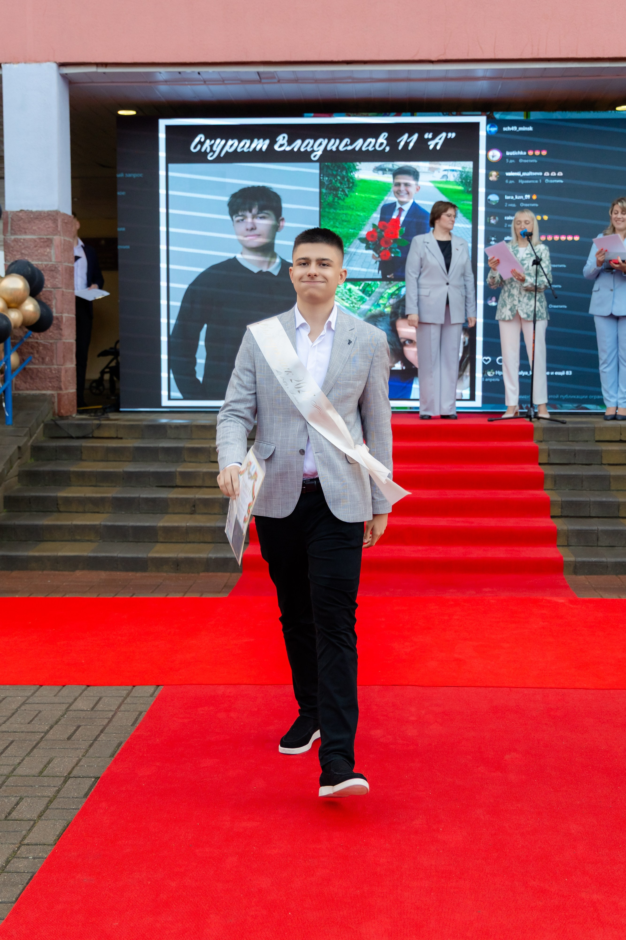 Школьный выпускной 2025 год в Минске, Беларуси. Свадебный фотограф в Минске/Беларуси Сергей Спиридонов
