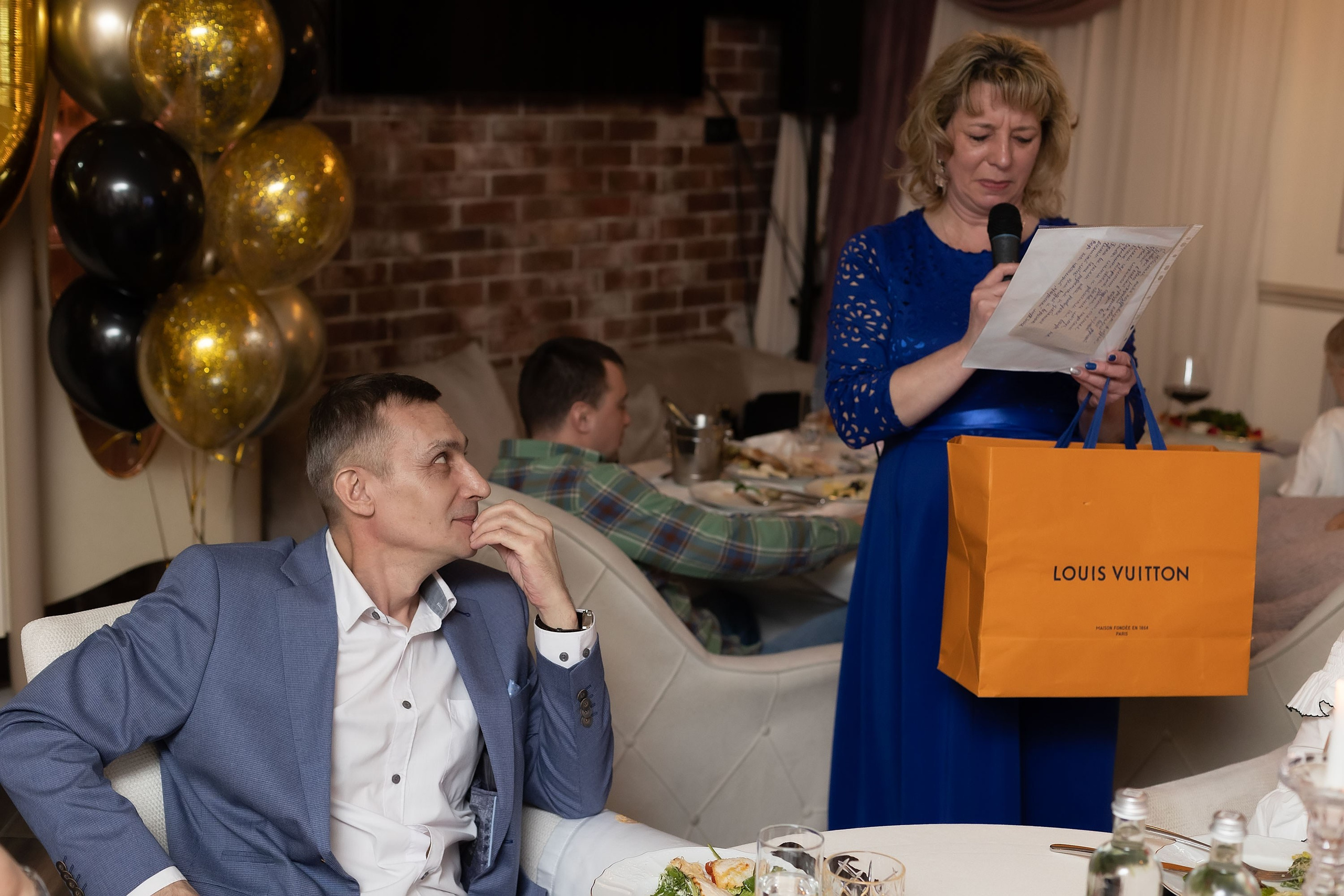 Юбилей (Ресторан «Свой»). Семейный, индивидуальный фотограф в Москве Ангели Марина