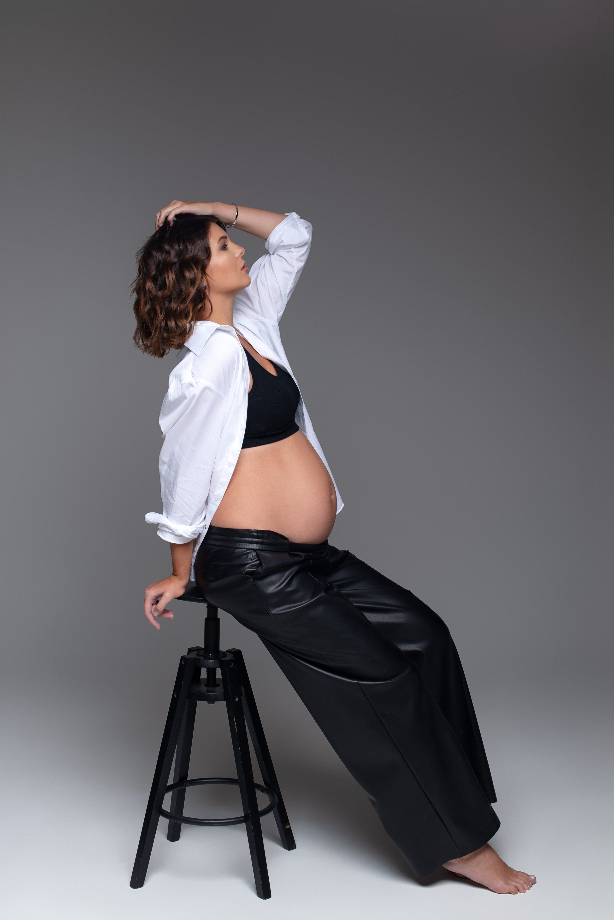 Беременность в стиле Vogue. Фотограф г. Москва, г. Троицк (Новая Москва)