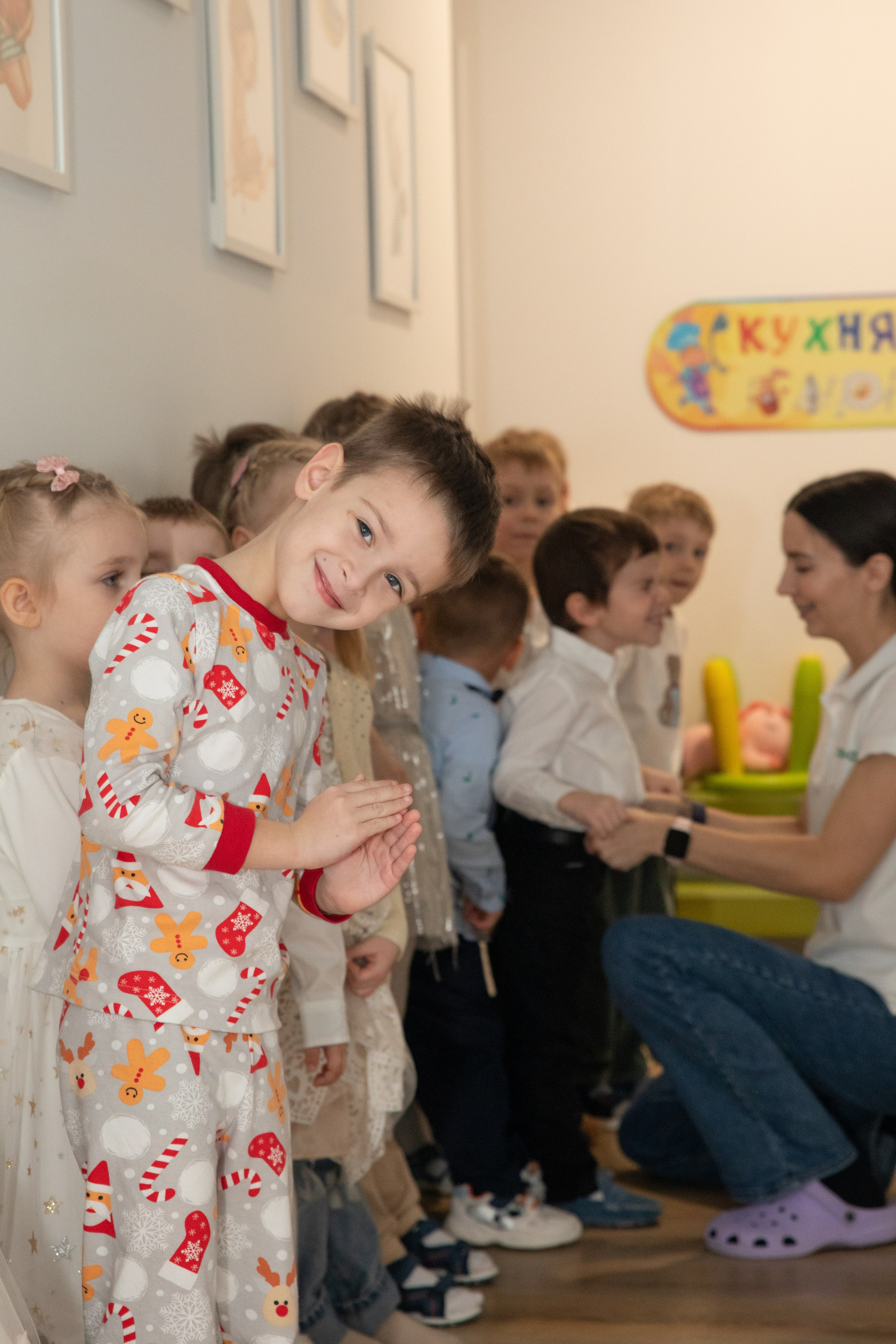 Новогодний утренник в саду Пятачок. Фотограф в Москве Яна Полосина