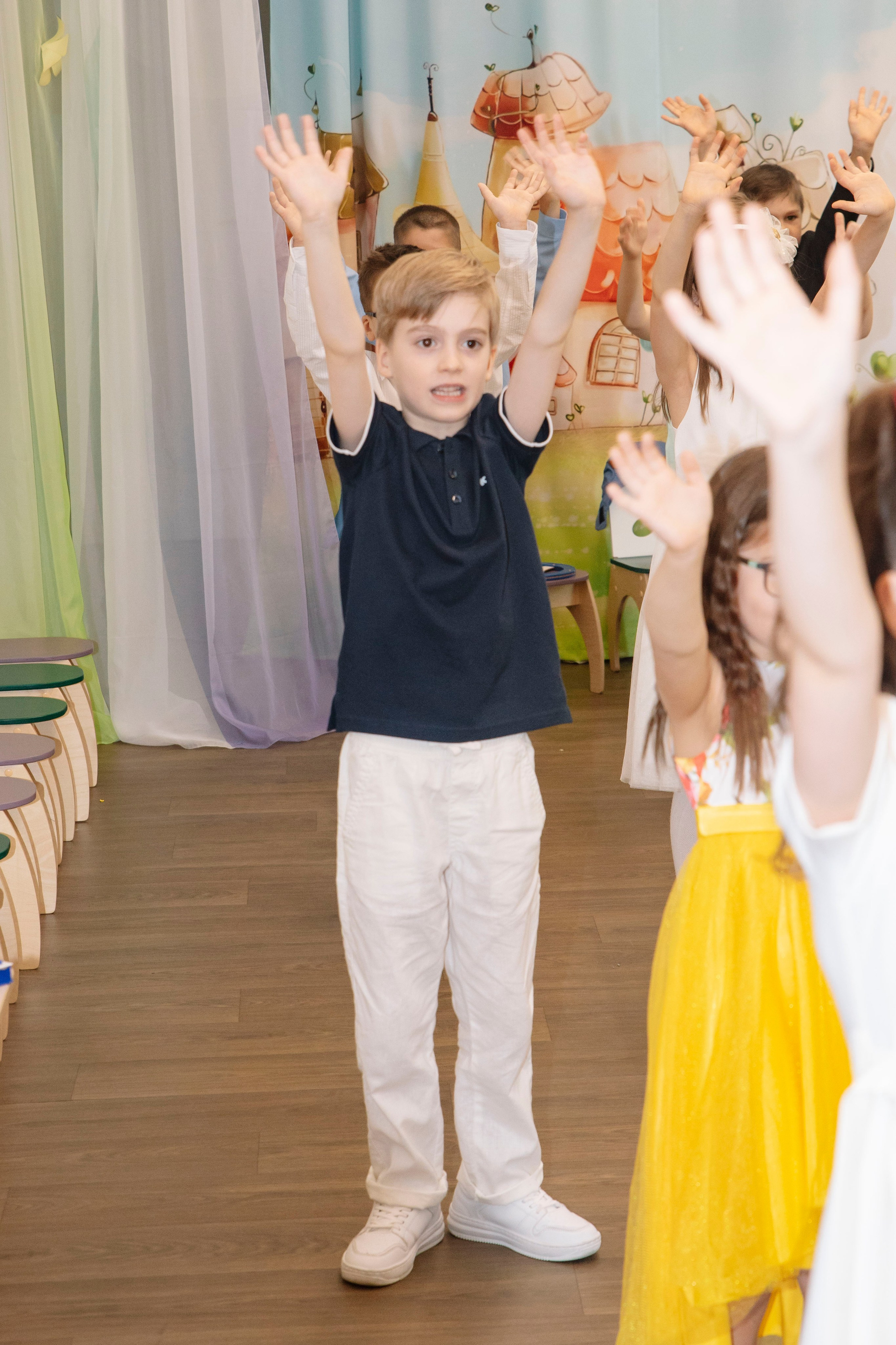 Выпускной в детском саду Маргаритка Курчатовская школа. Фотограф в Москве Яна Полосина