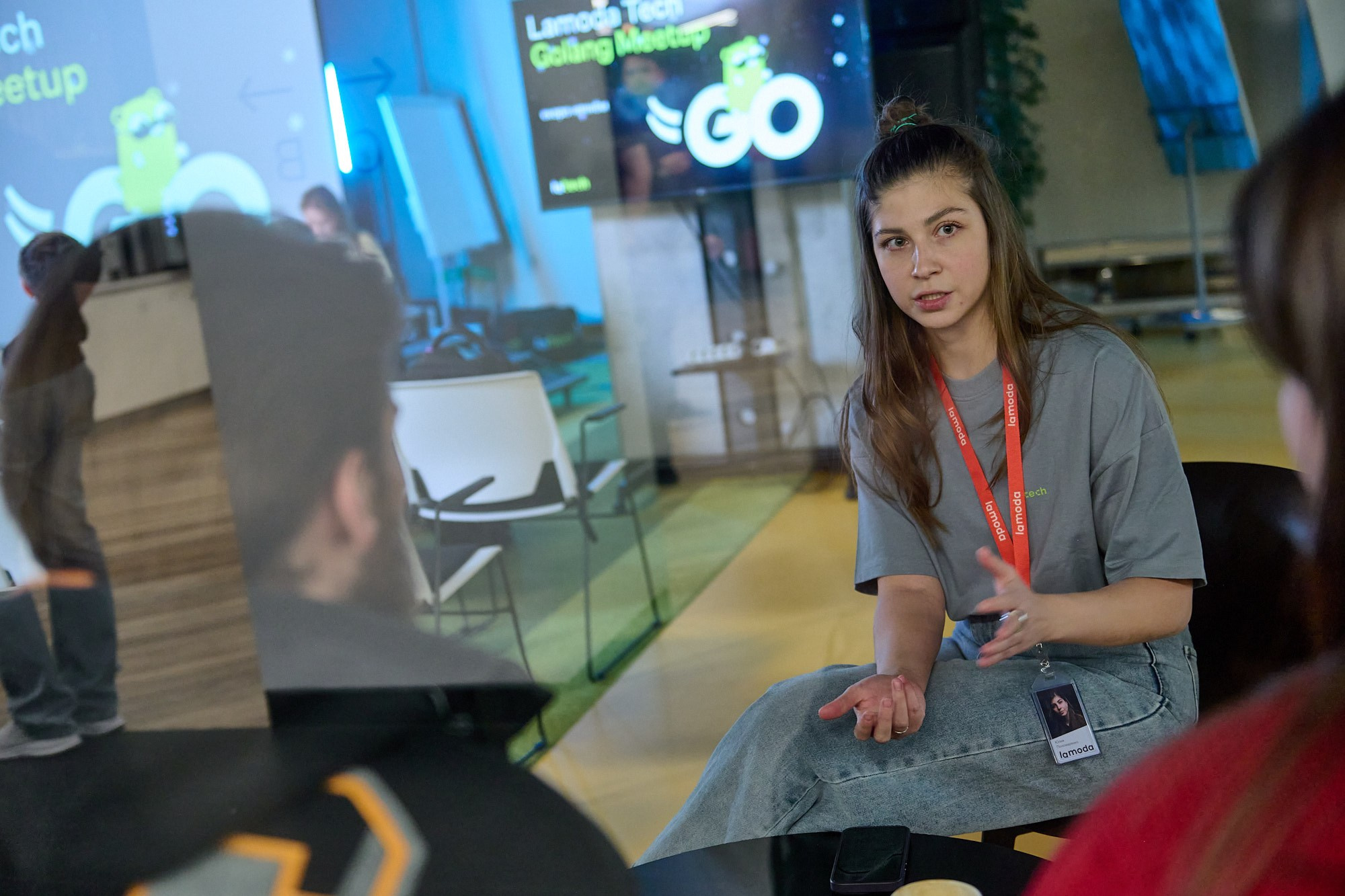 GoLang митап в Lamoda. Репортажный фотограф в Москве Вадим Францев