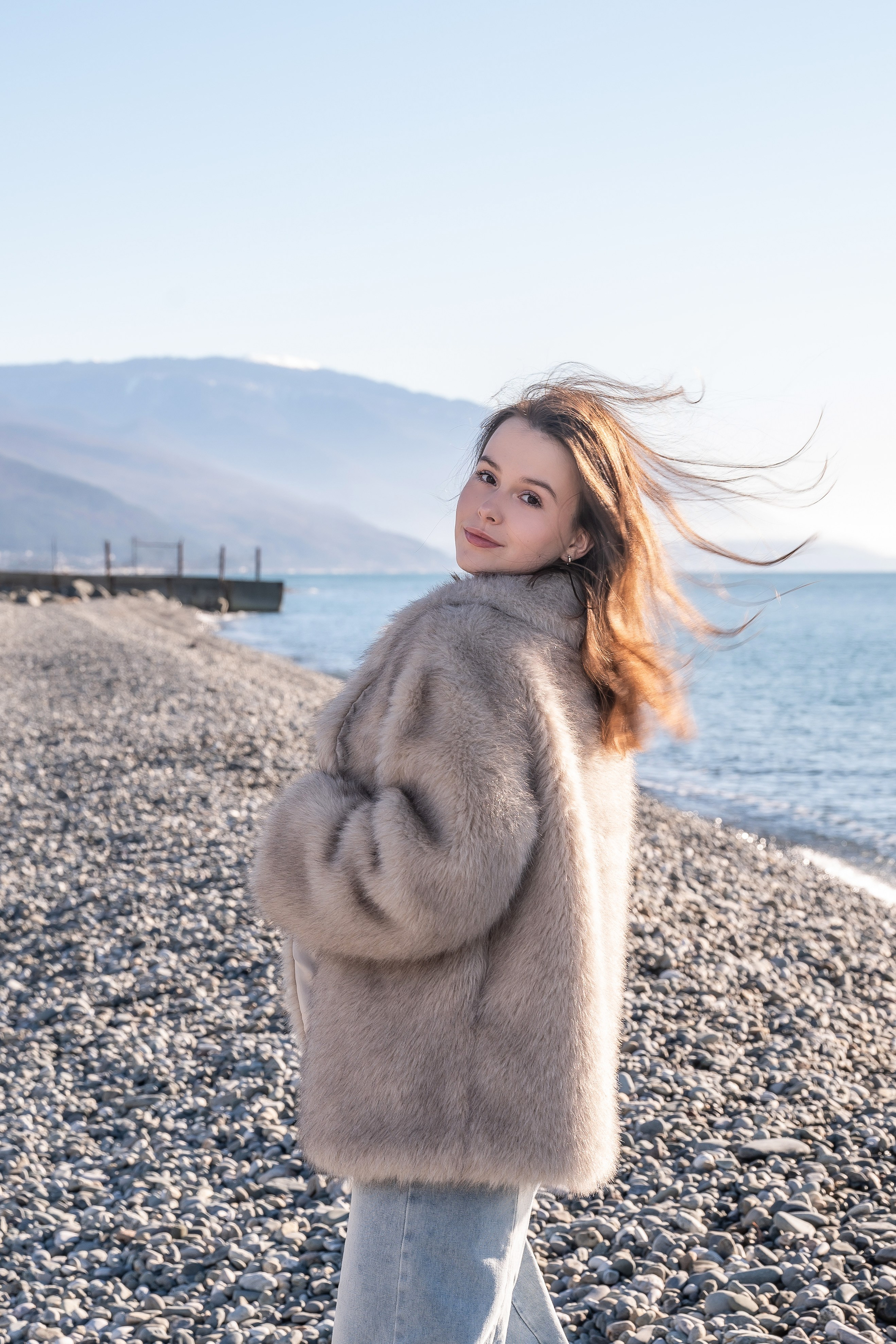 Влада прогулка у моря. Наталья Слесаренко фотограф в Сочи