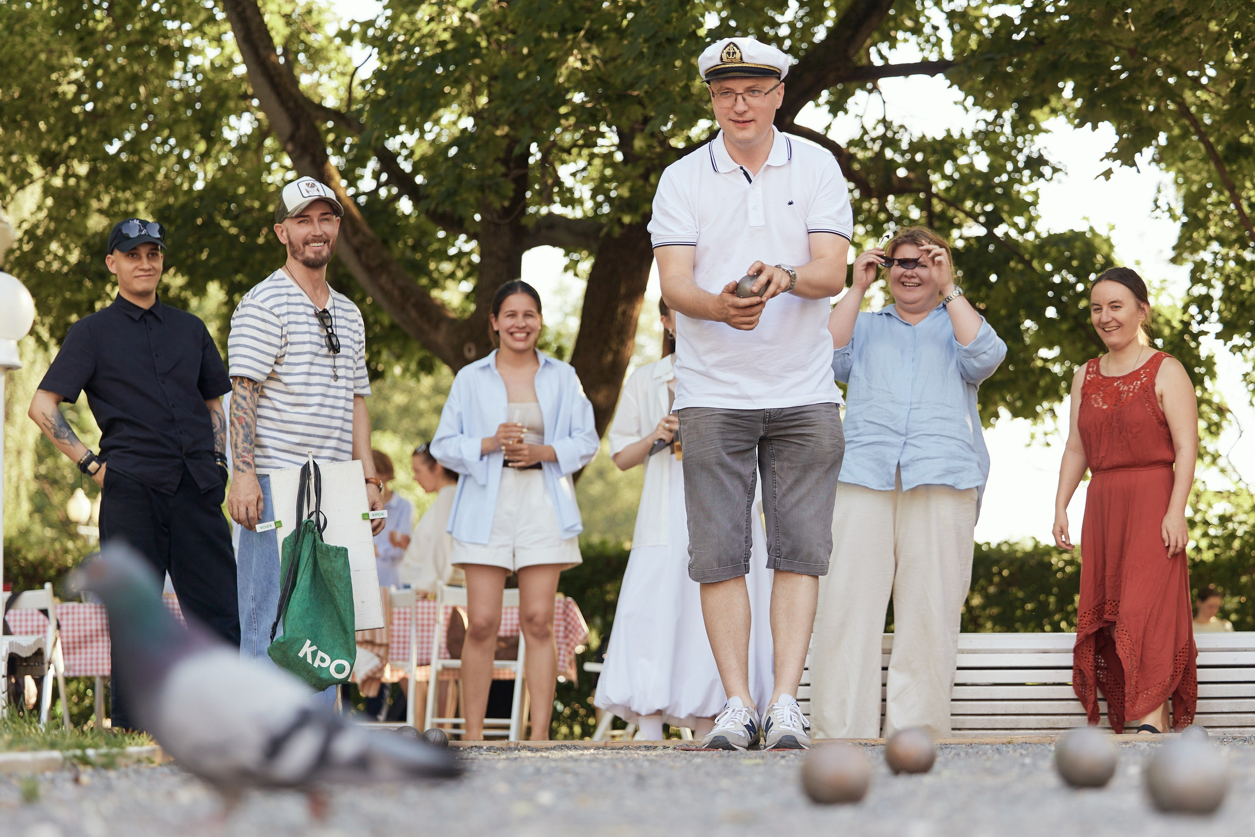 Игра в Петанк. Фотограф Дмитрий Тур — профессиональная фотосъемка мероприятий и портретов в Москве и Московской области