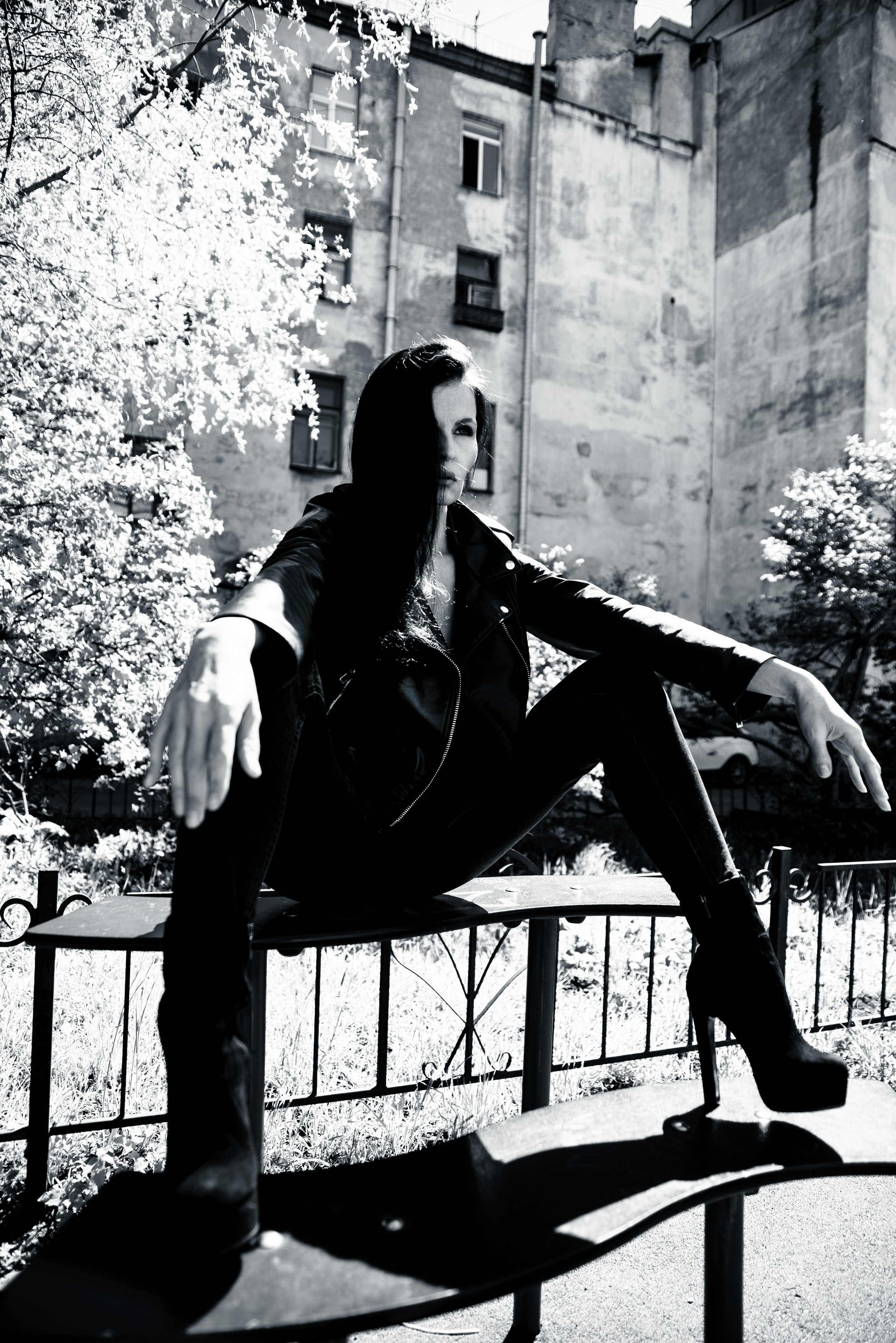 Аня. Фотосессия на улице и в студии