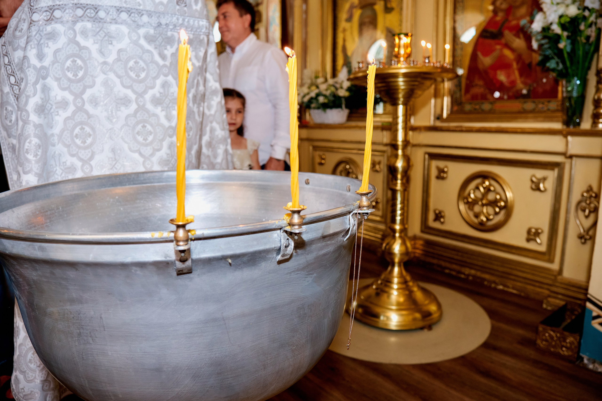 Крестины Григория. Храм святителя Николая Чудотворца. Фотограф Таганрог Анна Трайжон