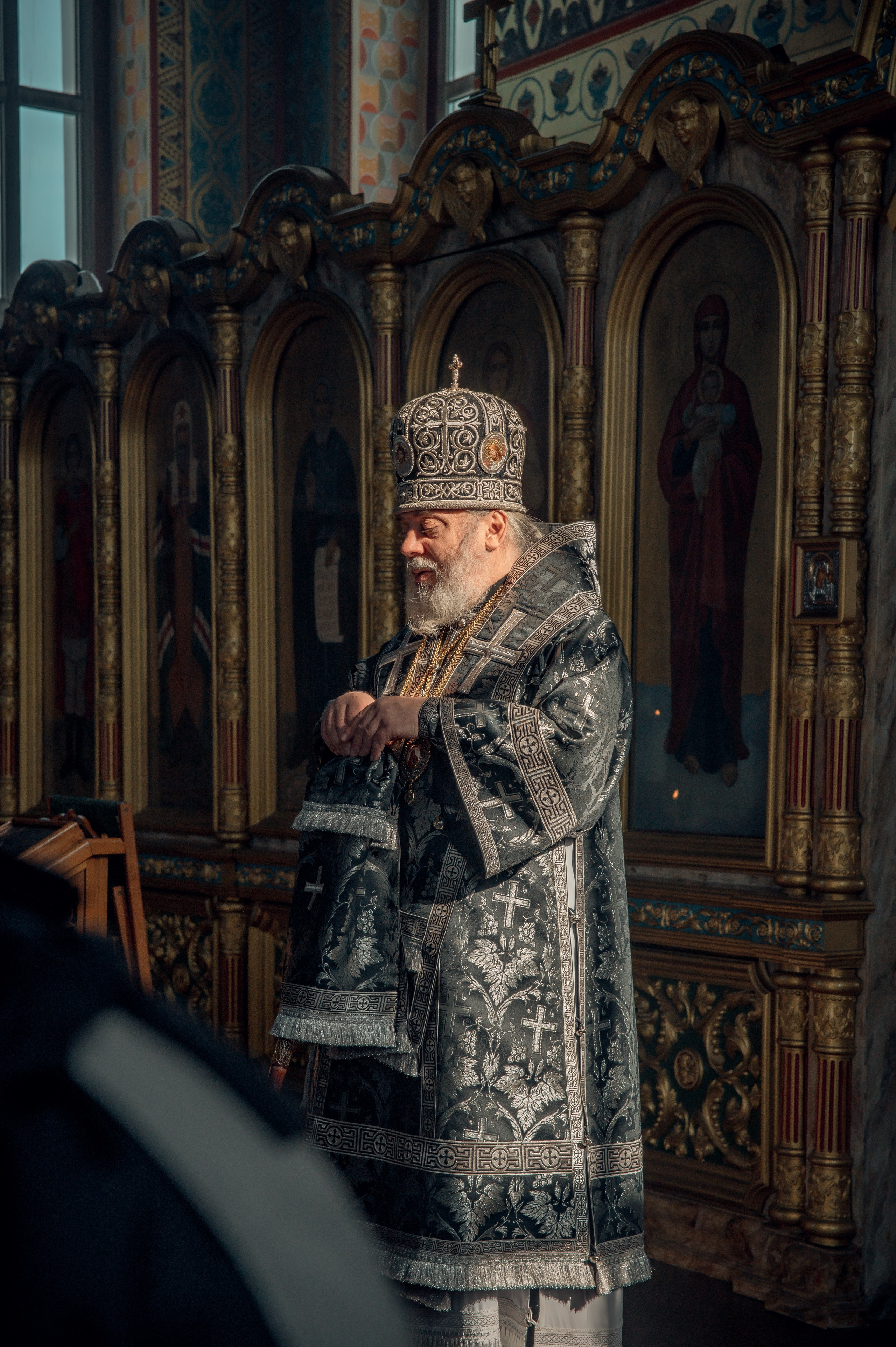 Преждеосвящение Даров. Храм Серафима Саровского. Церковный, семейный и репортажный фотограф Волгоград, Волжский