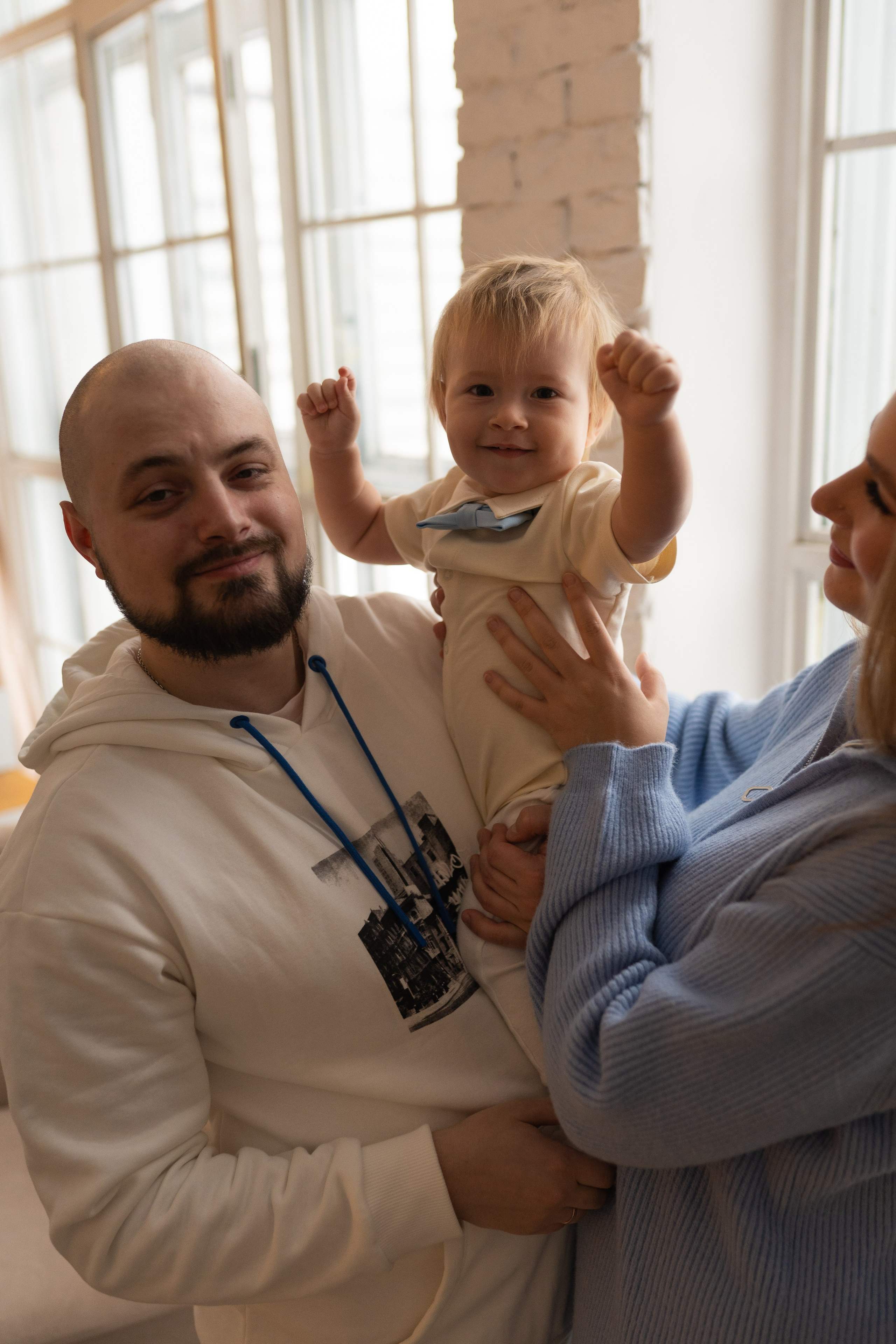 Ника, Влад и Илюша. Свадебный фотограф в Москве Анна Полушина