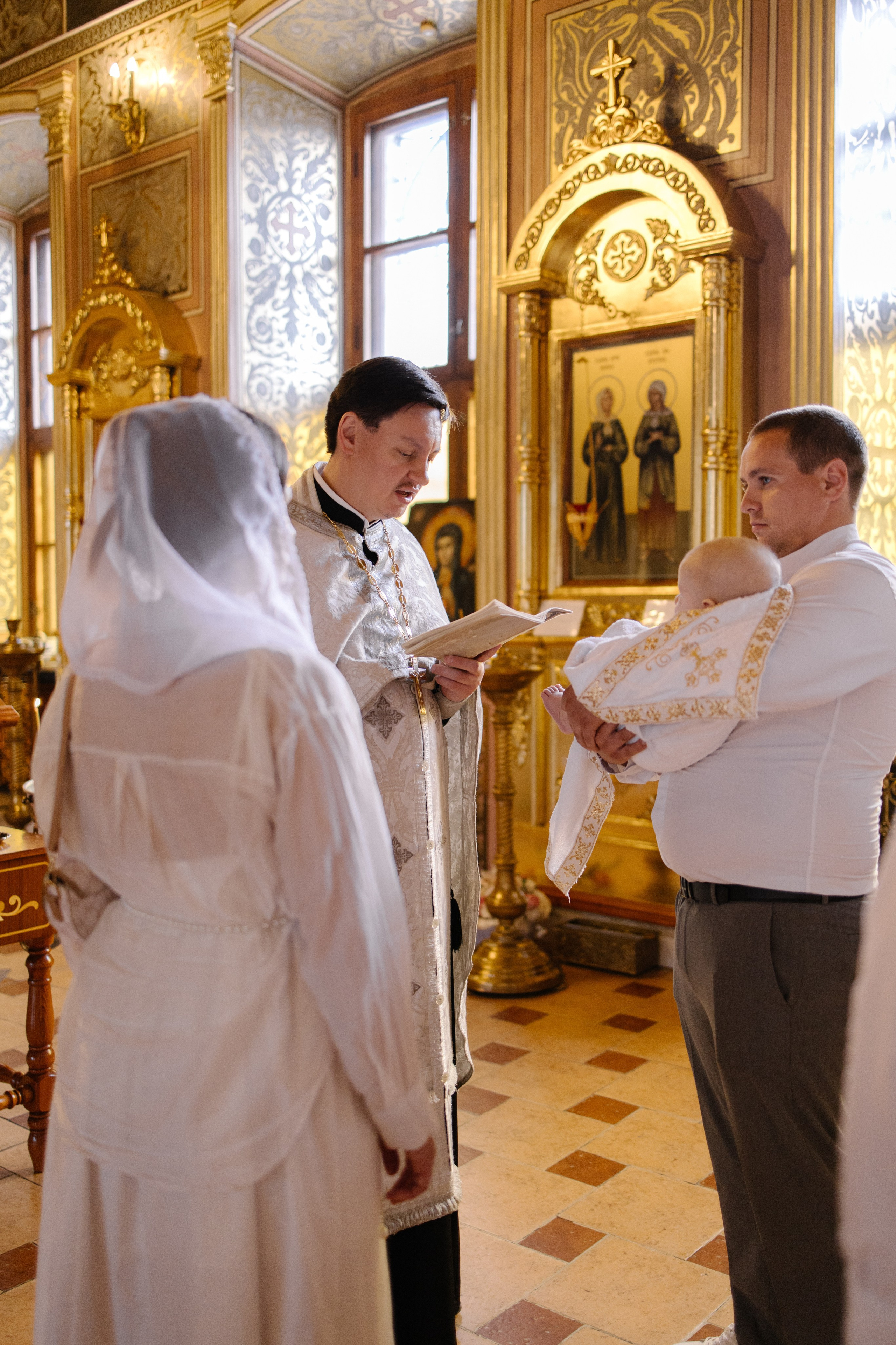 Крещение Ярослава. Семейный и портретный фотограф в Москве Анастасия Бабак