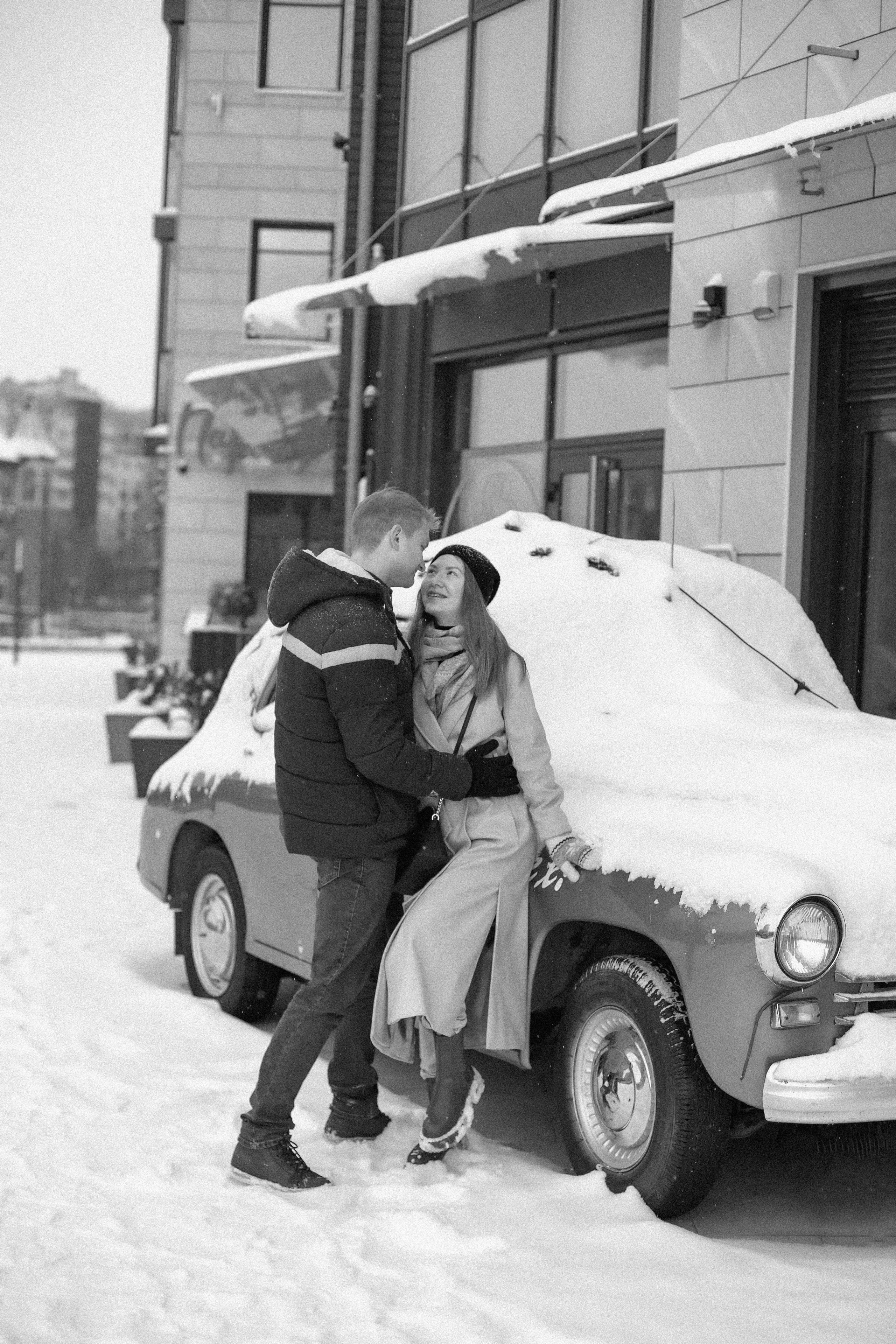 Влад и Саша. Зима. Фотограф в Калининграде Решетникова Алина