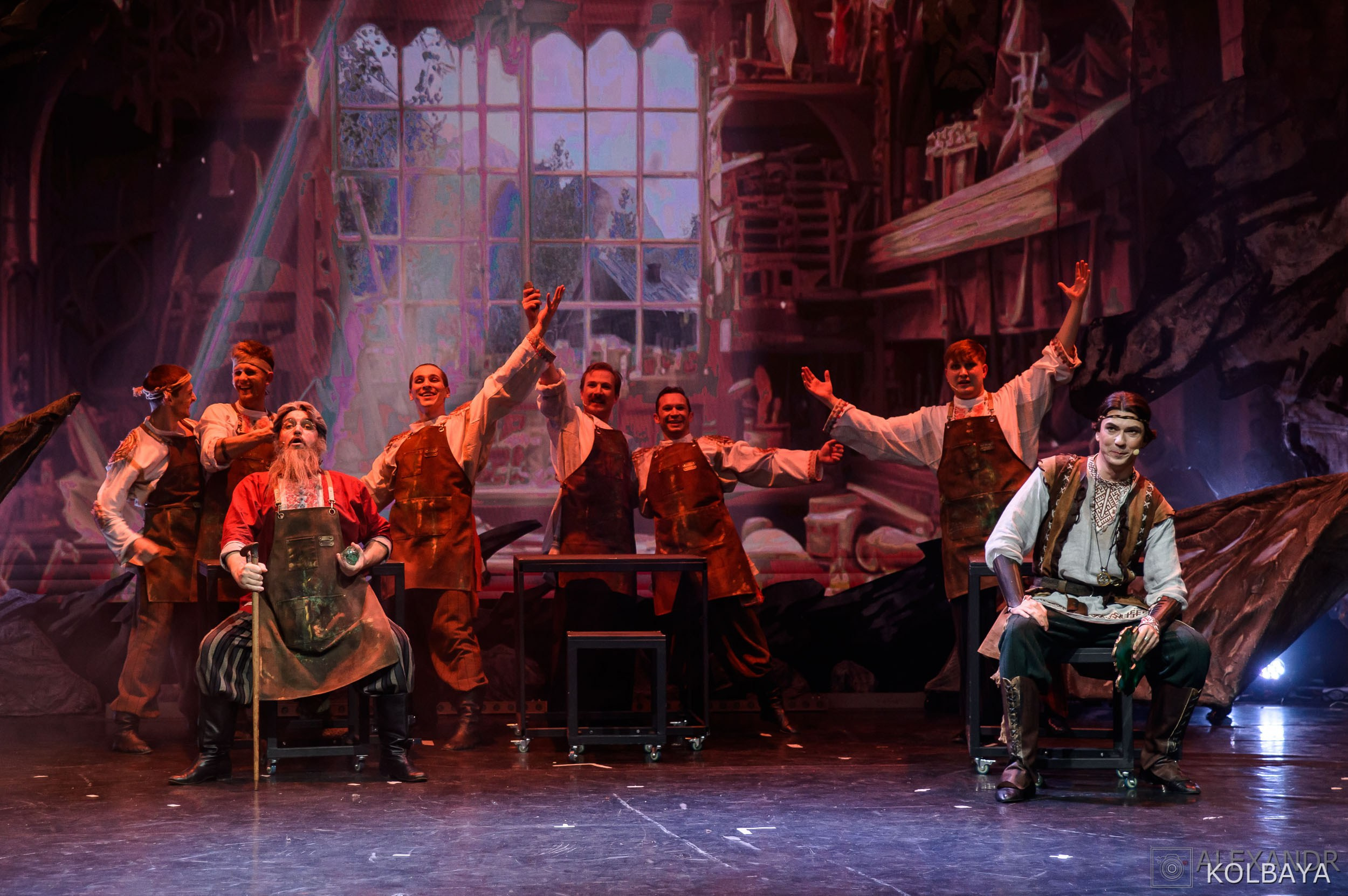 Хозяйка Медной Горы. Концертный и театральный репортажный фотограф в Москве Александр Колбая