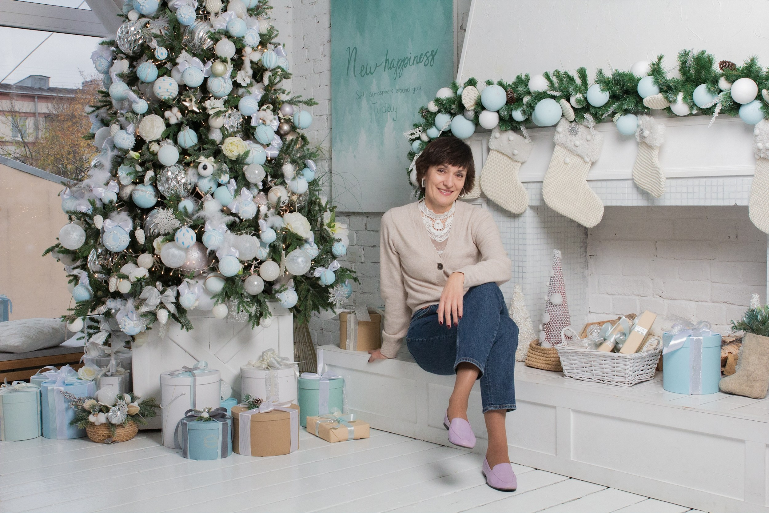 Семейный новый год ✨. Женский портрет и немного больше в Санкт-Петербурге