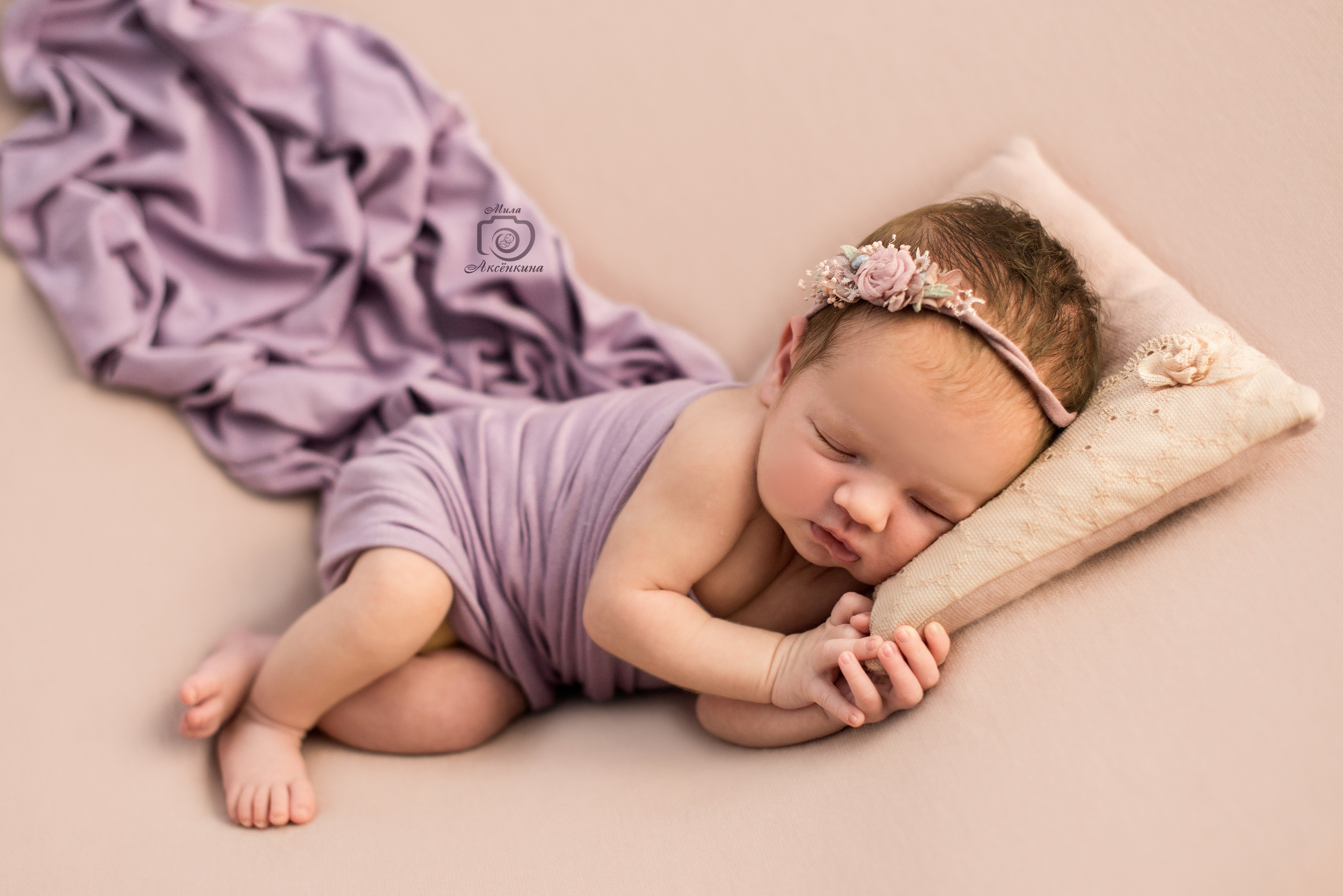 Портфолио новорожденных. Фотограф в Нефтеюганске Мила Аксёнкина