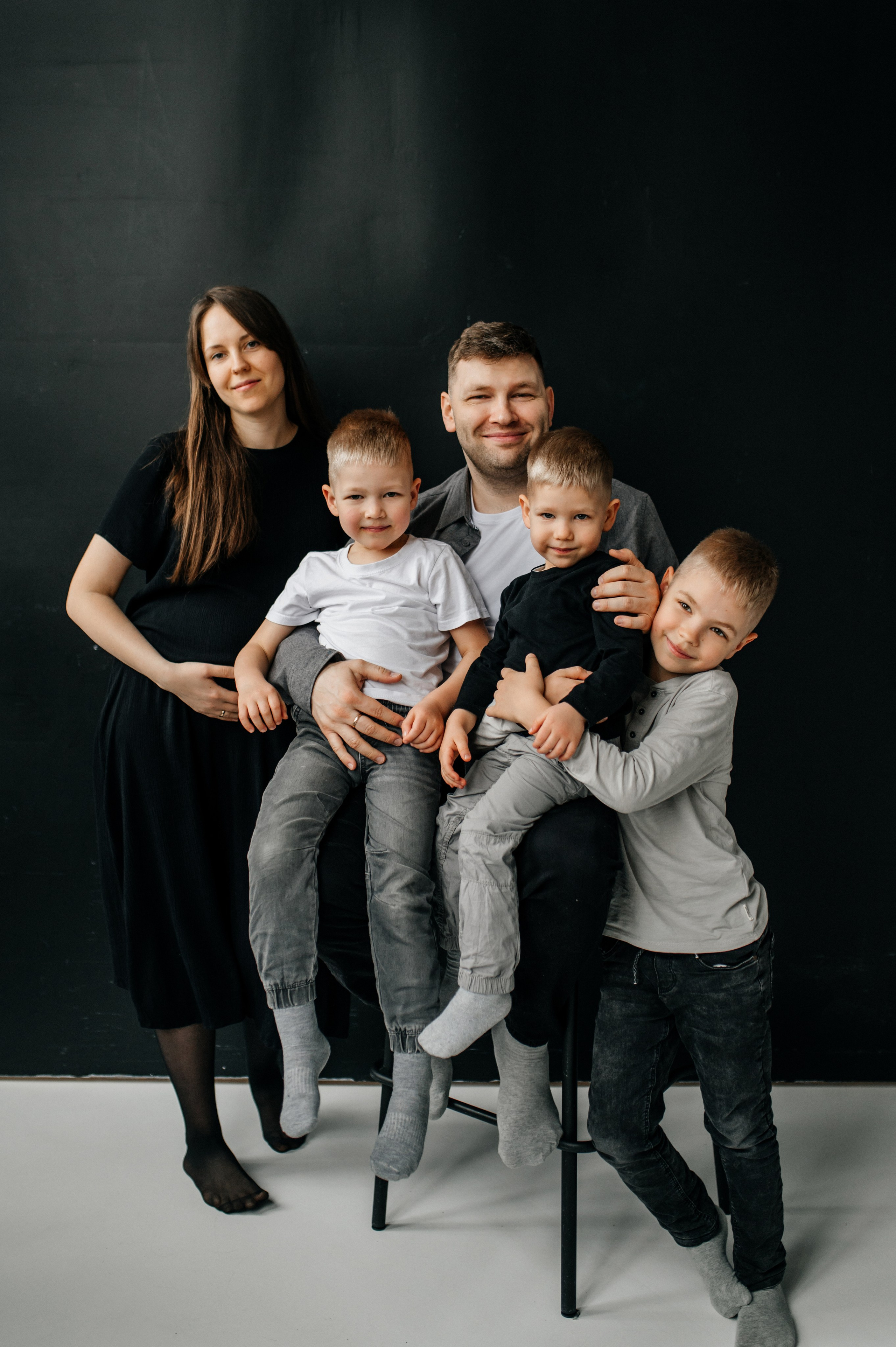 Анна+Алексей+Стефан+Савелий+Мэтт. Костюшко Кристина — семейный и свадебный фотограф в Минске