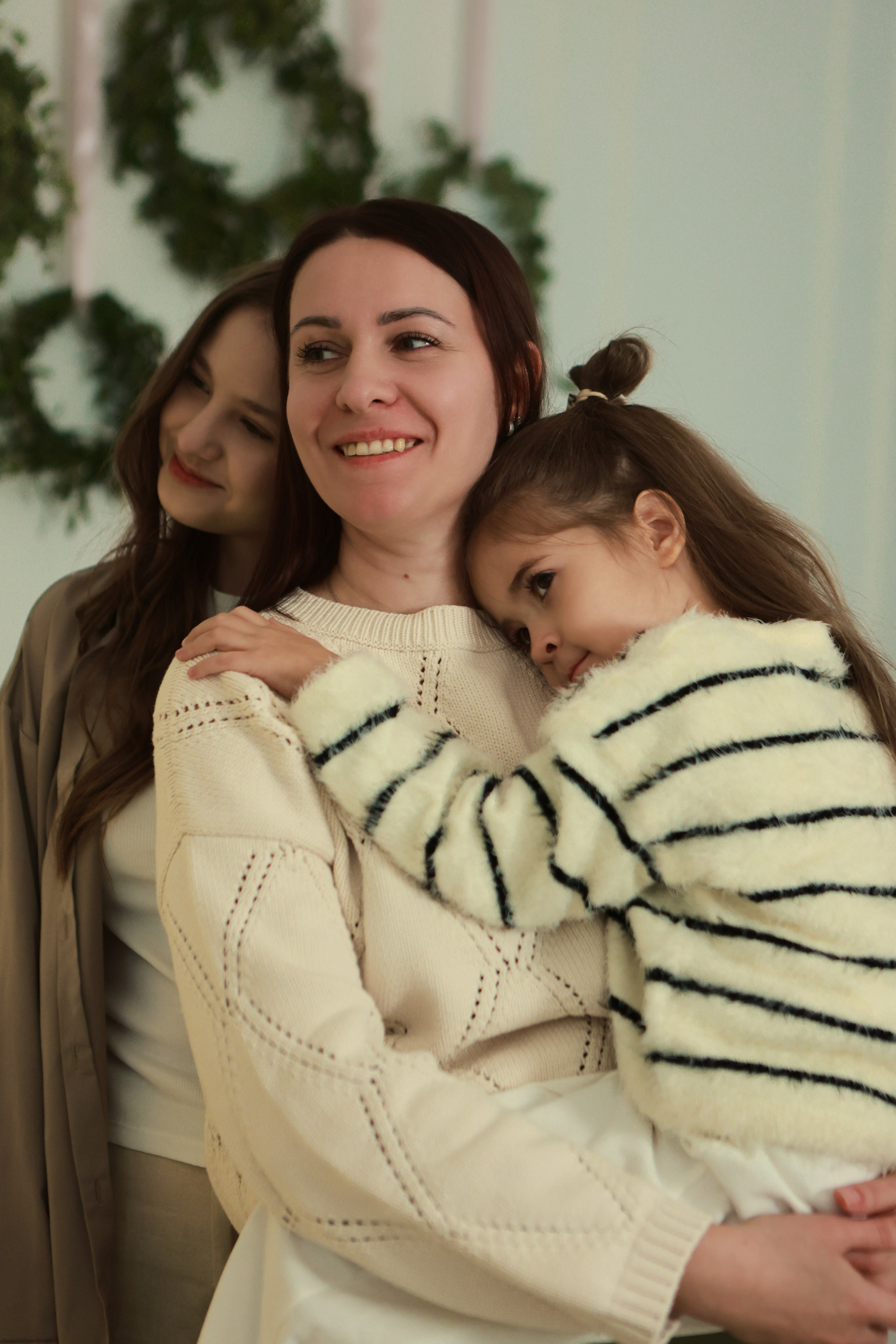 Наталья и дочери. Портретный и семейный фотограф в Москве — Ирина Аксенова