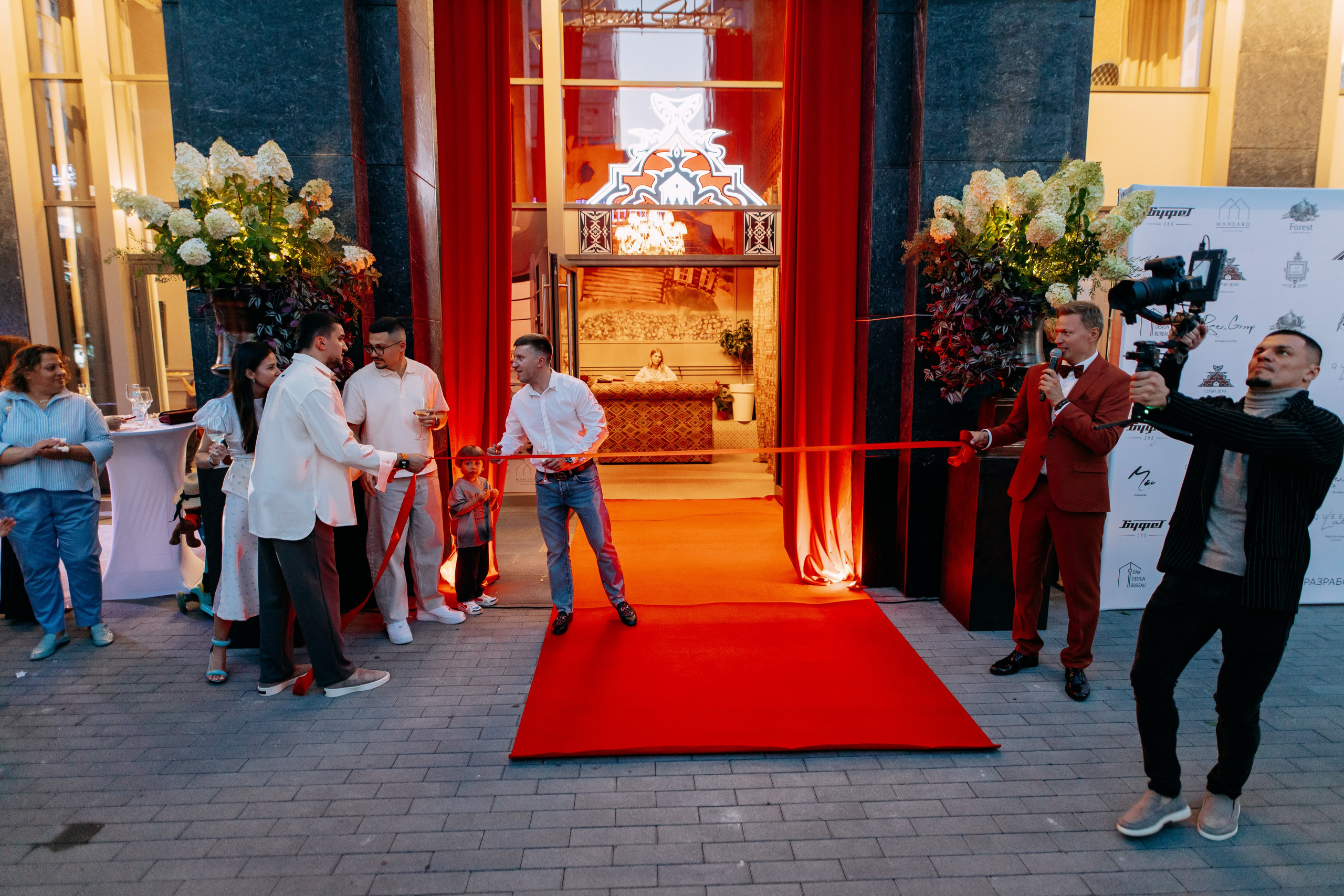 Открытие ресторана. Фото и видео съемка. Андрей Ионов