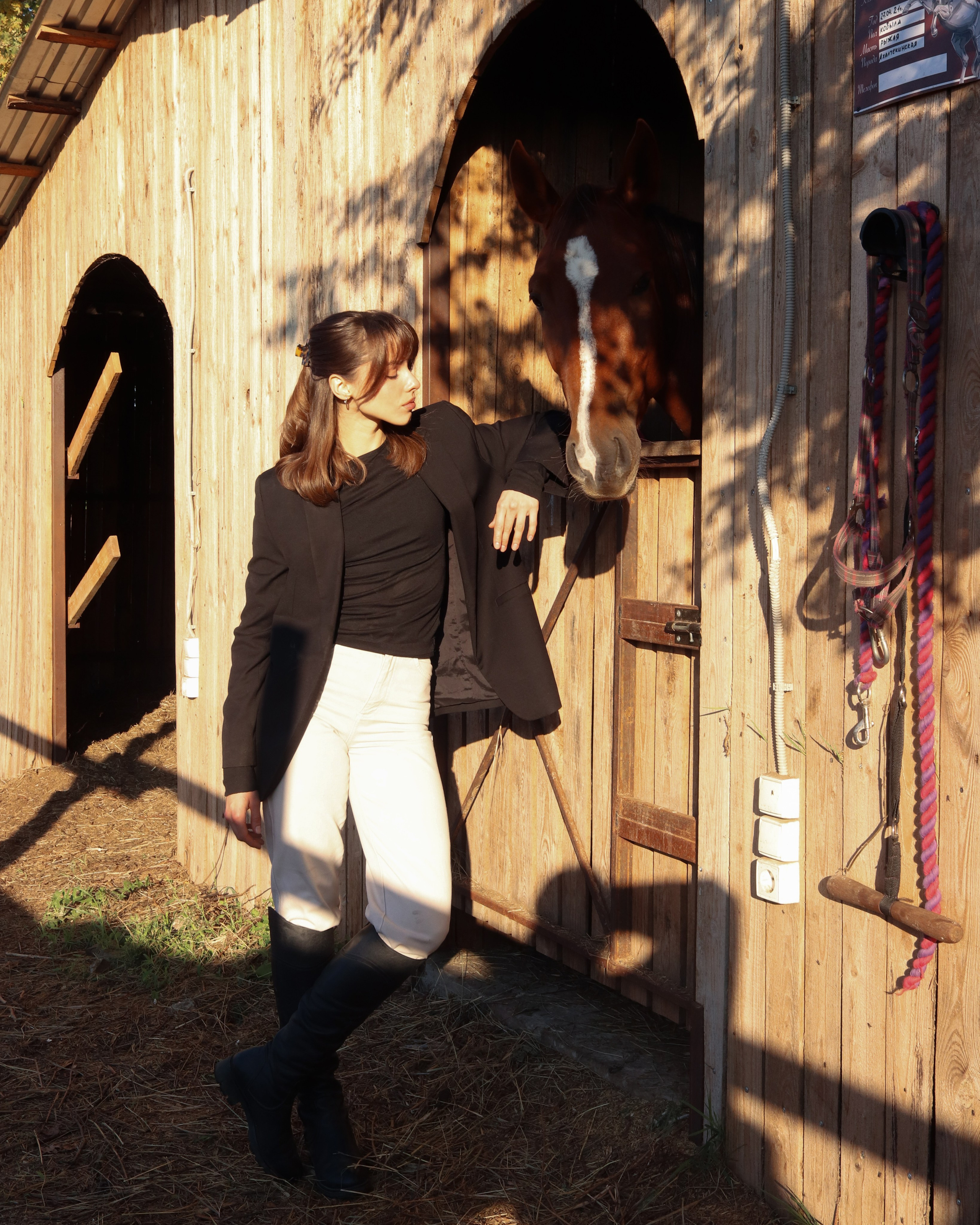 На конюшне. Фотограф в Краснодаре Екатерина Андросова