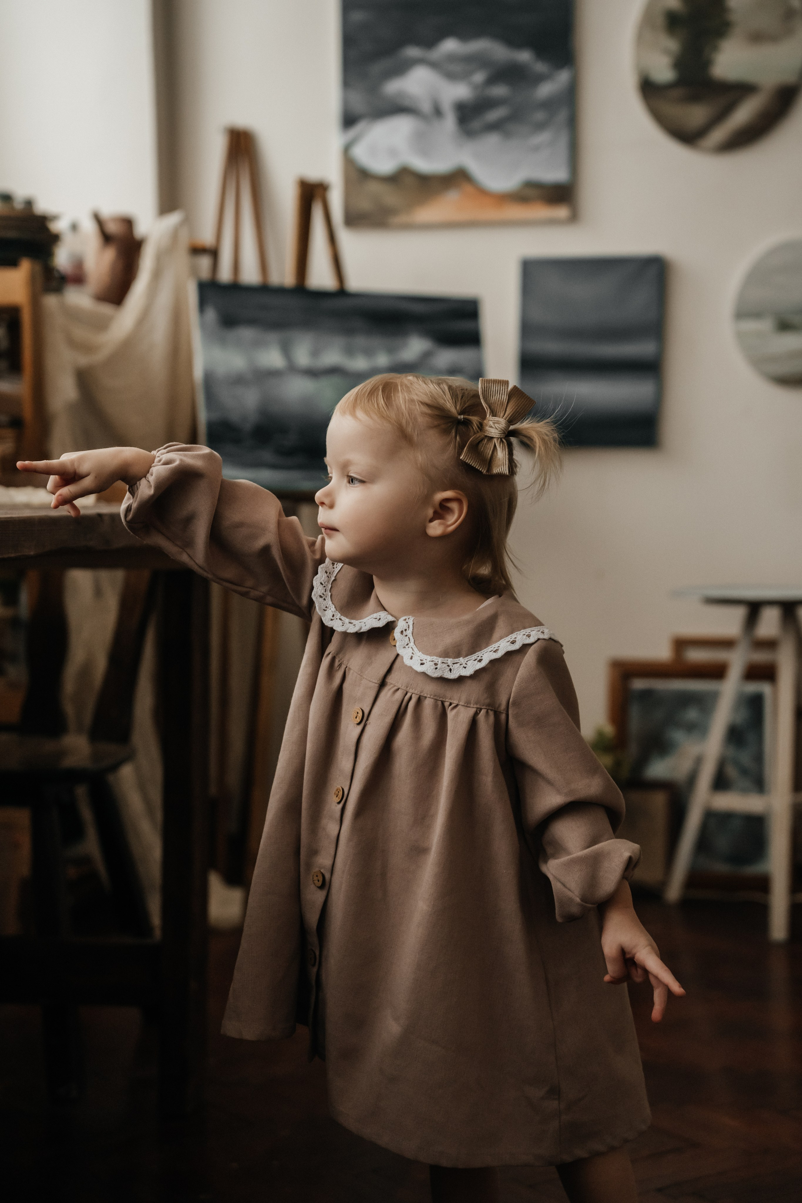 В мастерской. Ваш фотограф Вика Артемова