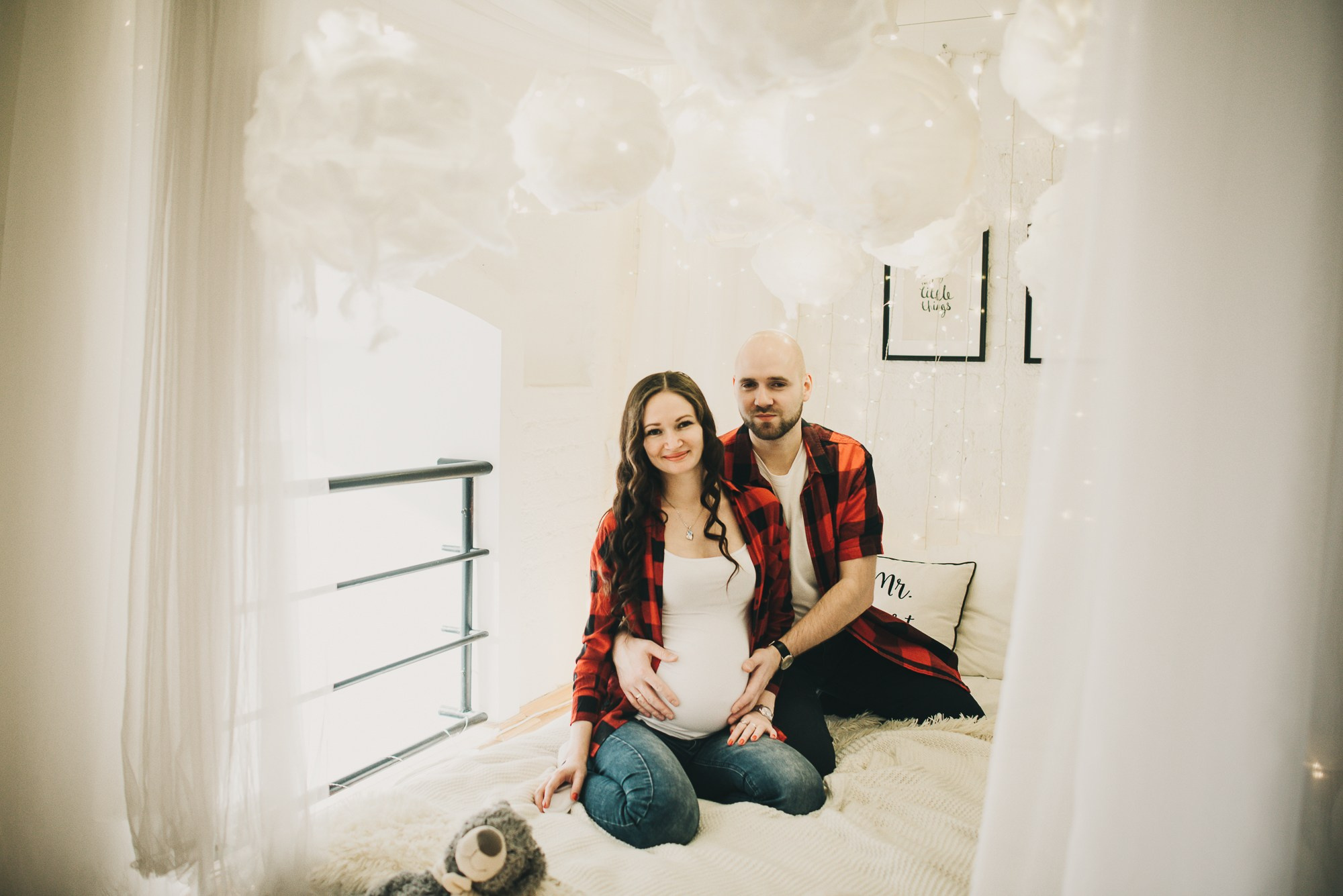 Скоро трое. Фотограф в Москве новорожденные свадьбы семьи Дарья Ларионова