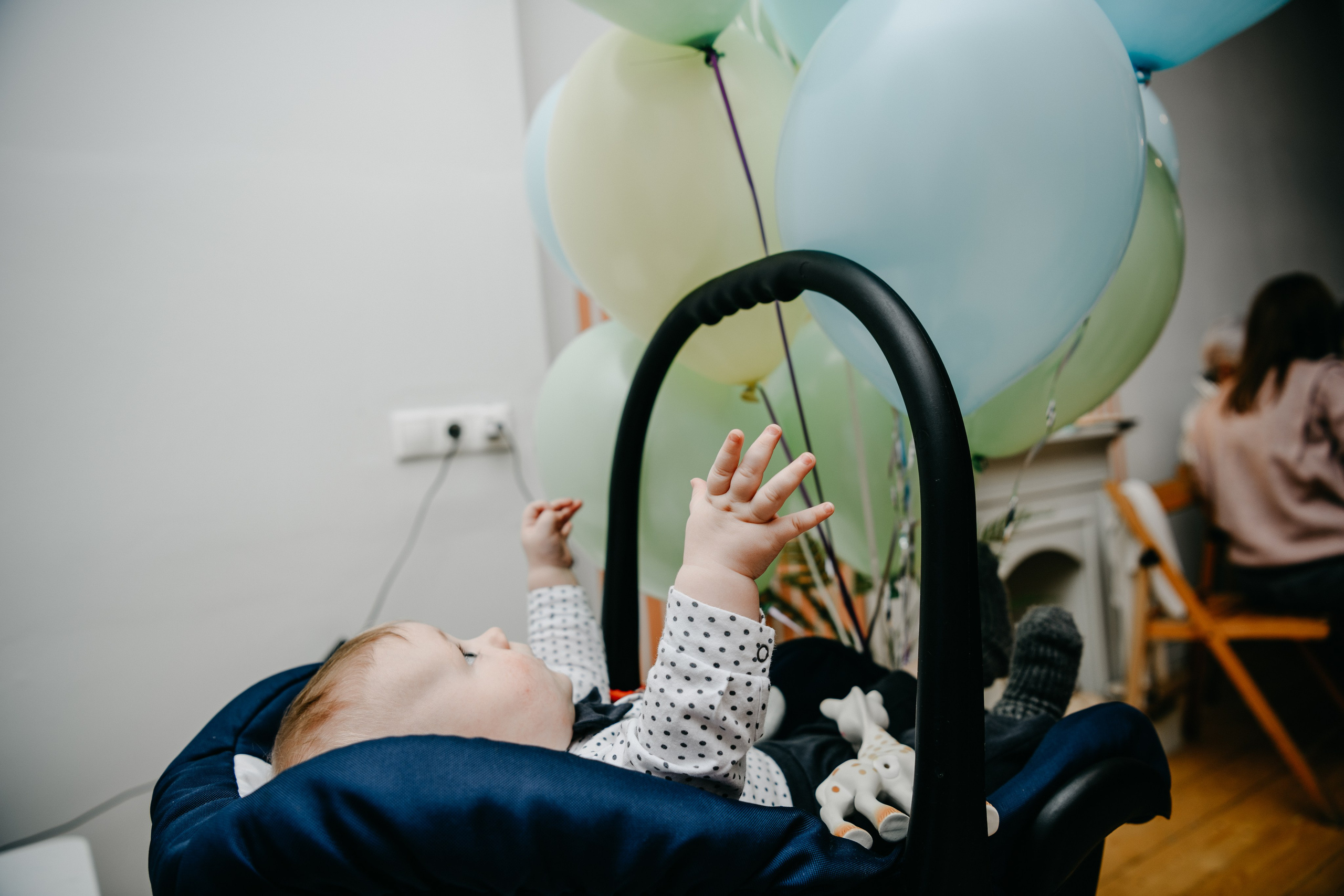 День рождения Авроры. Фотограф на выписку из роддома в Москве и МО