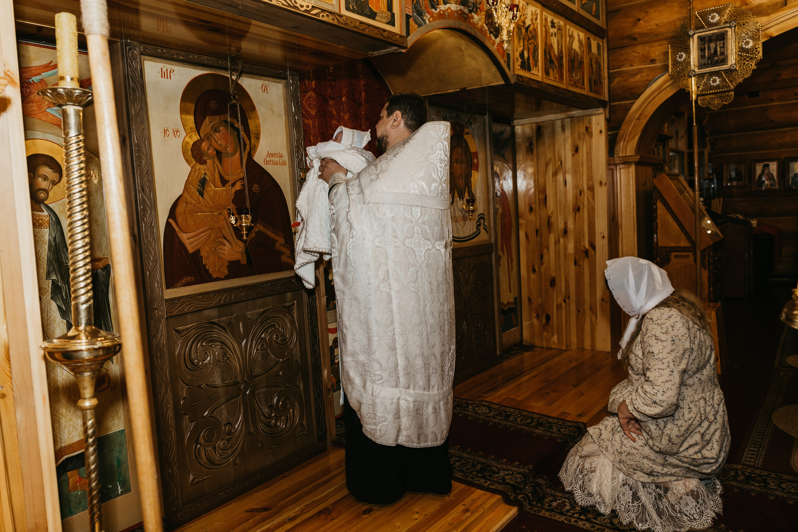 Крещение Елизаветы. Фотограф на выписку из роддома в Москве и МО