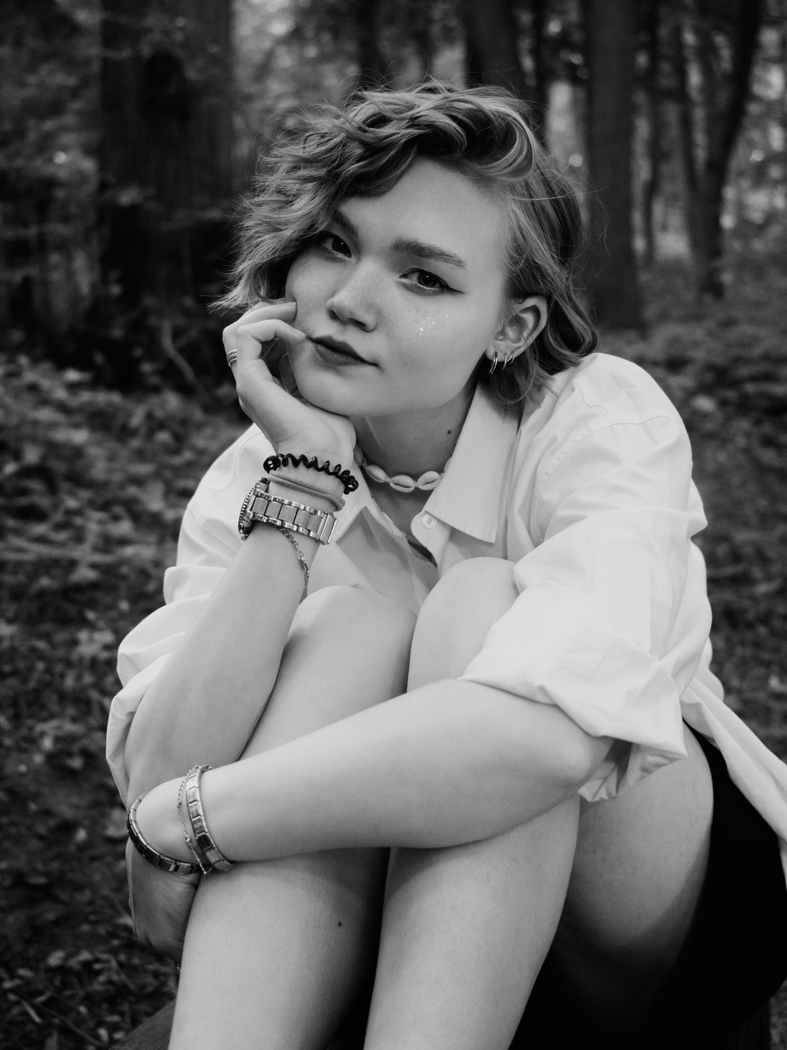 Девушка в парке