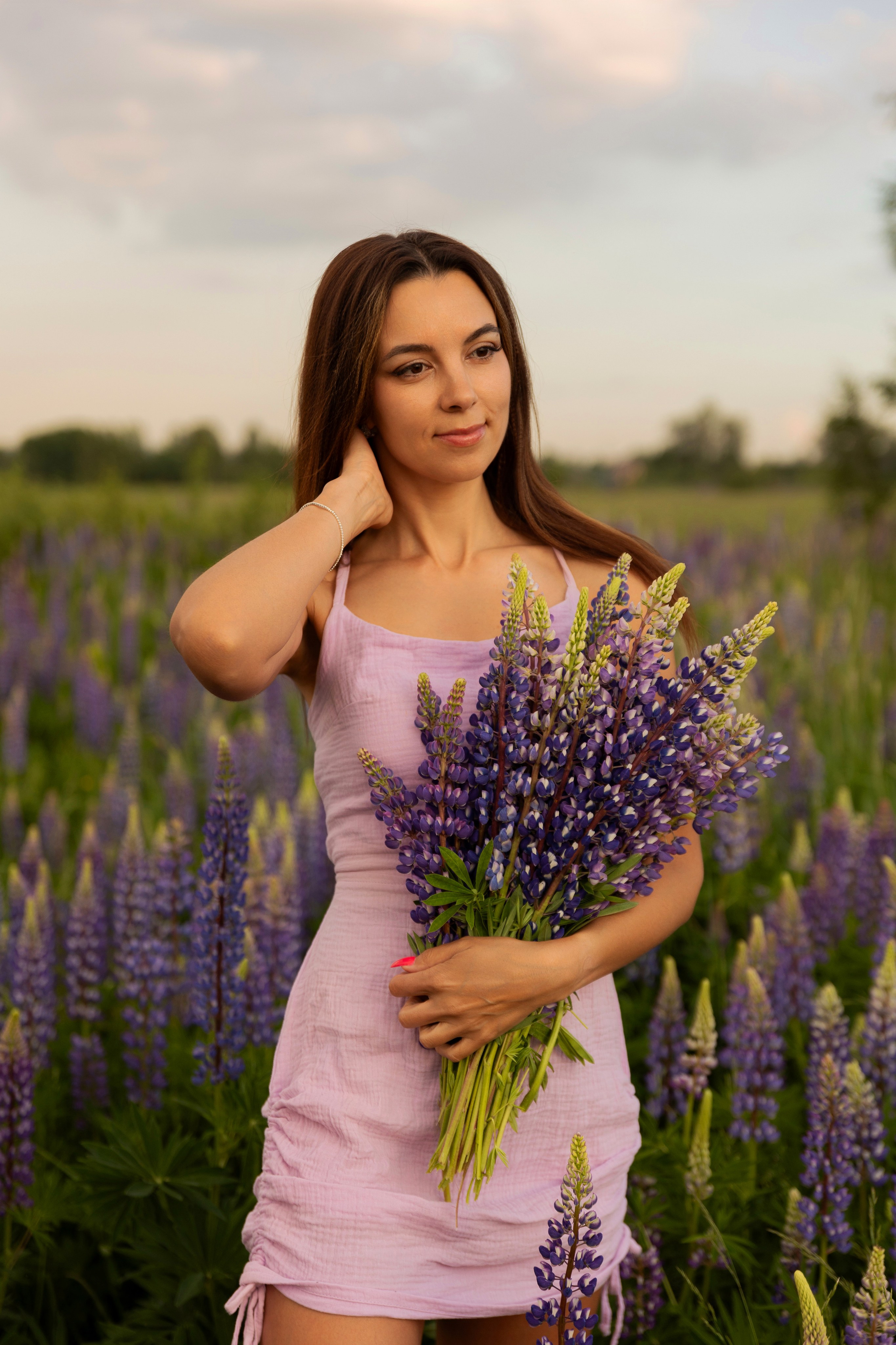 Фотосессия с люпинами. Семейный и свадебный фотограф в Санкт-Петербурге Татьяна Швыкова