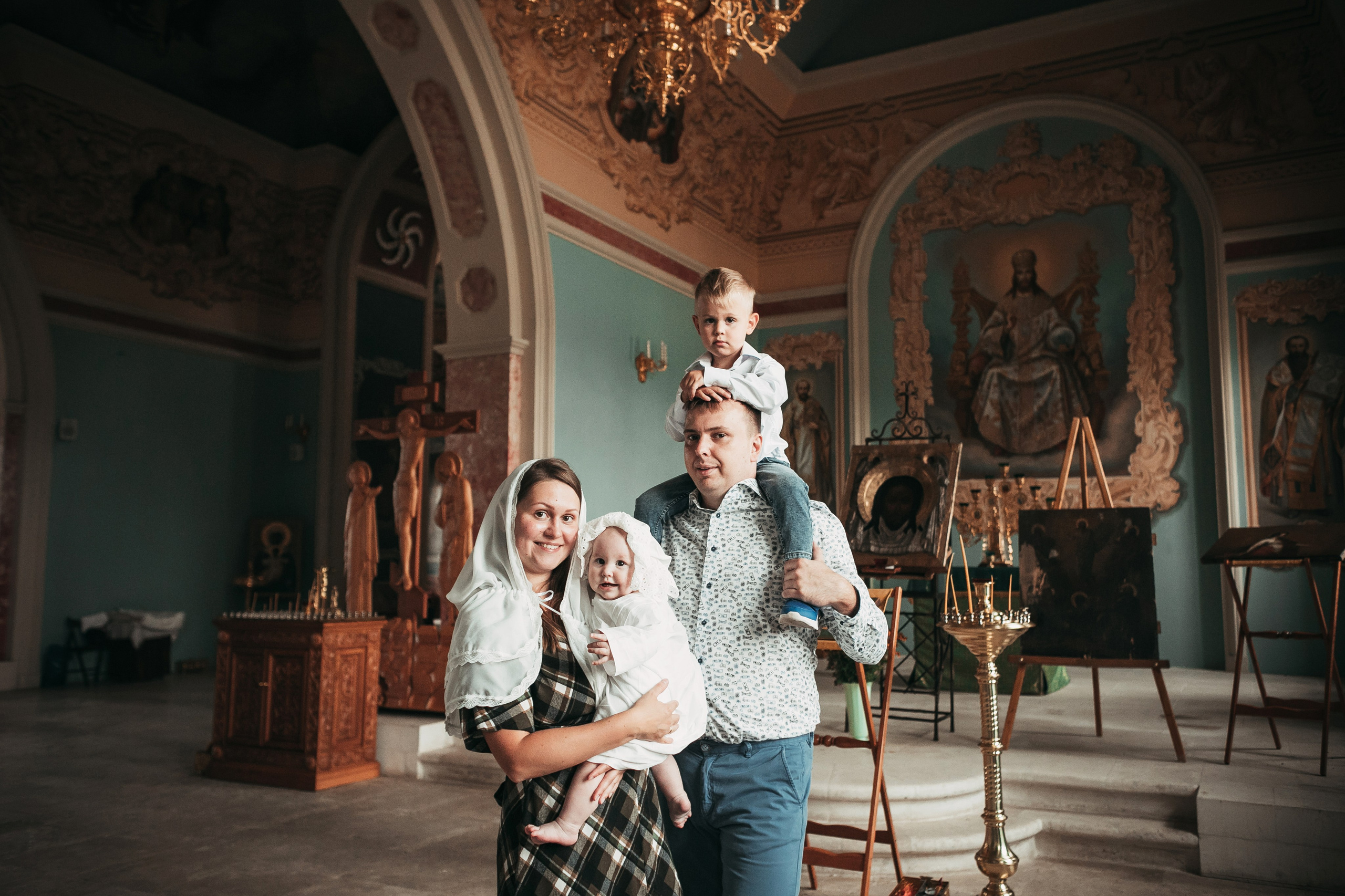 Крещение Софии. Алёна Хомич. Свадебный и семейный фотограф Коломна, Москва