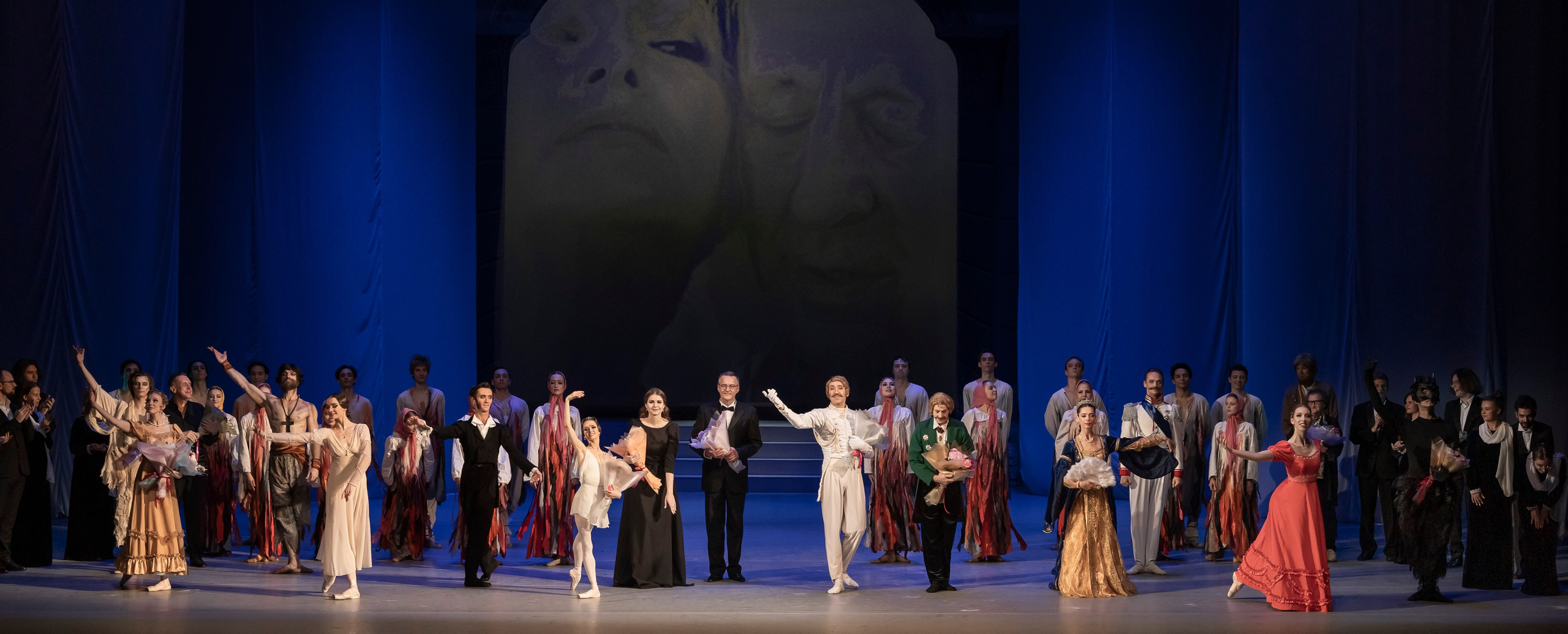 «Пушкин. сны после жизни» — премьера, Большой театр, балет Касаткиной и Василёва. Балетный фотограф Москва Майоров Николай