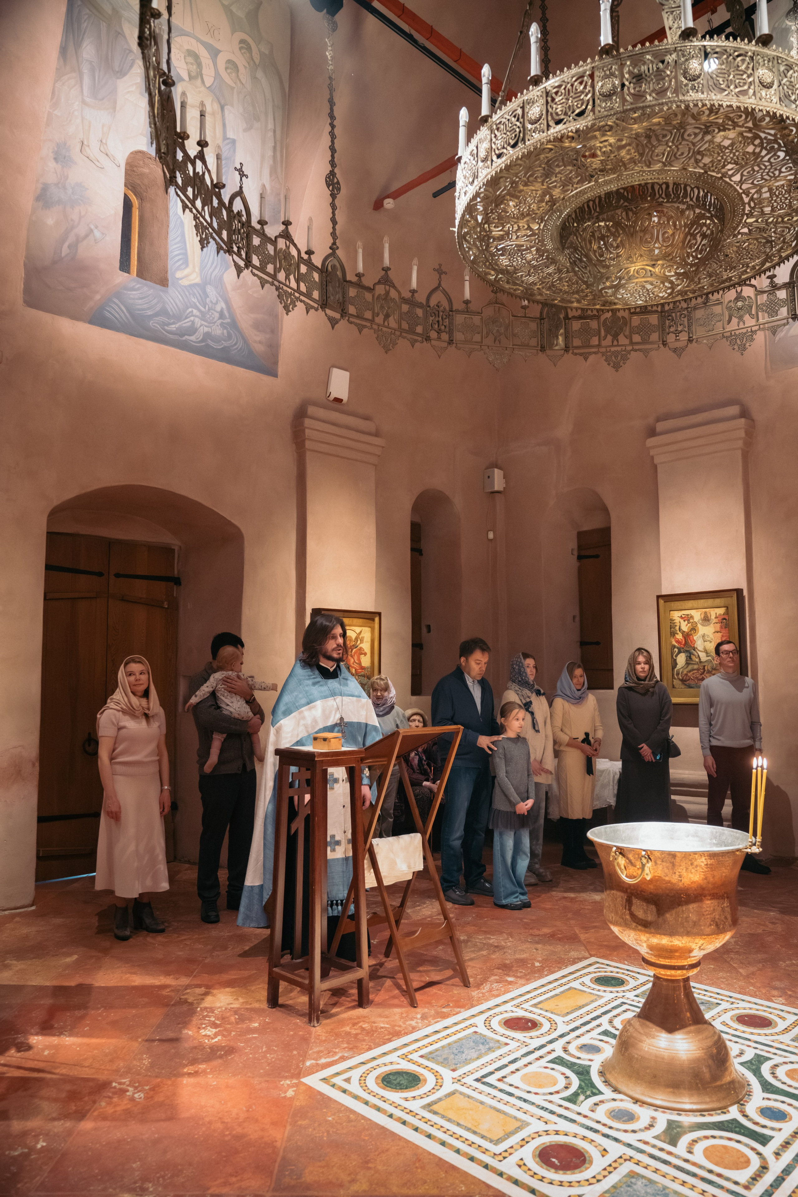 Крещение Виктории. Семейный и детский фотограф Москва Дарья Бугра