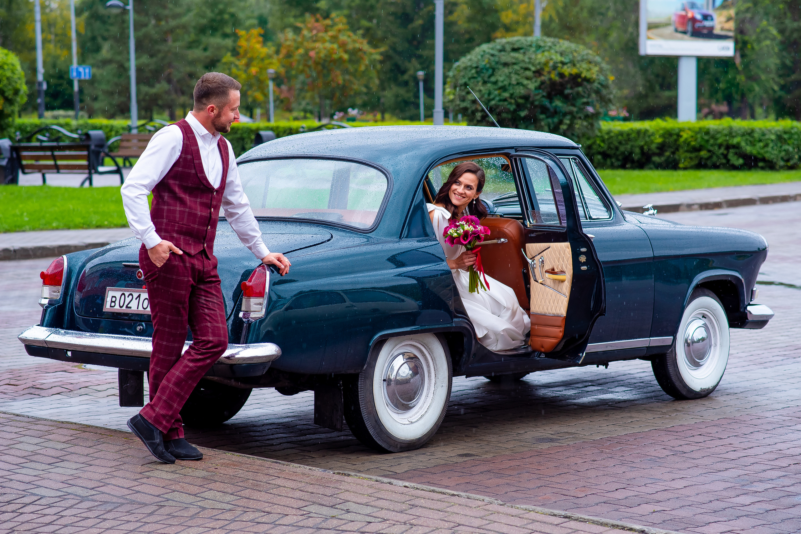 Свадьба с нотками ретро — Мария и Михаил