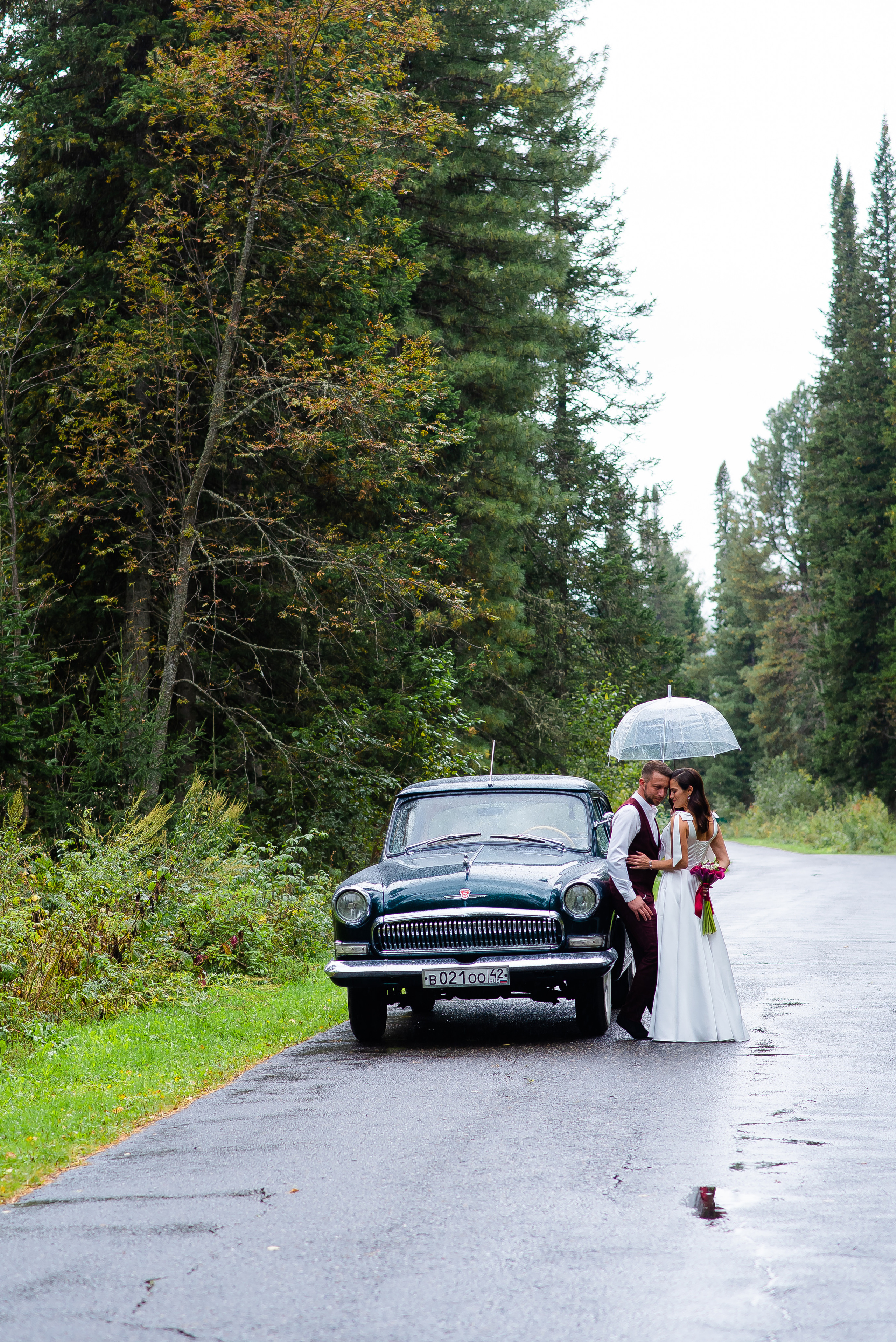 Свадьба с нотками ретро — Мария и Михаил