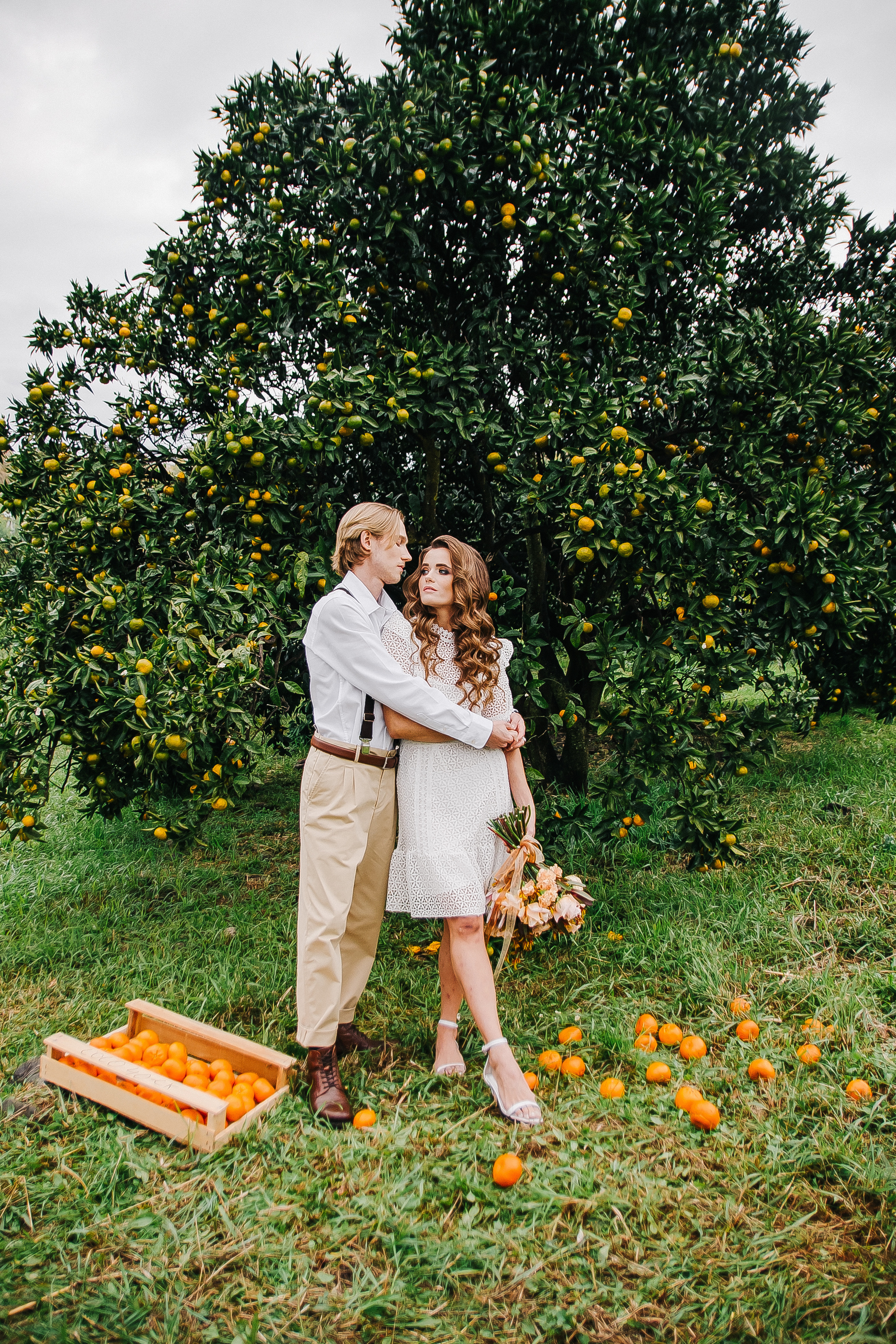 Свадебная фотосессия в мандариновой роще — Павел и Мария