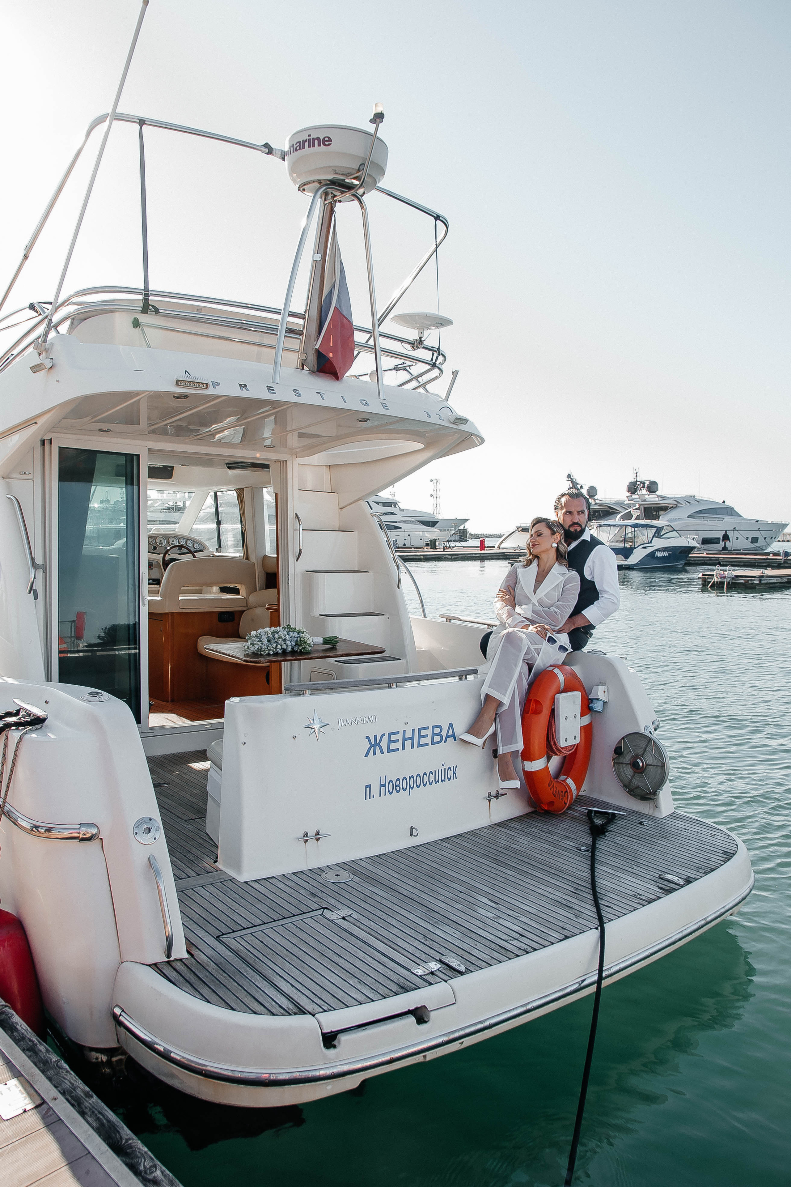 свадьба на яхте