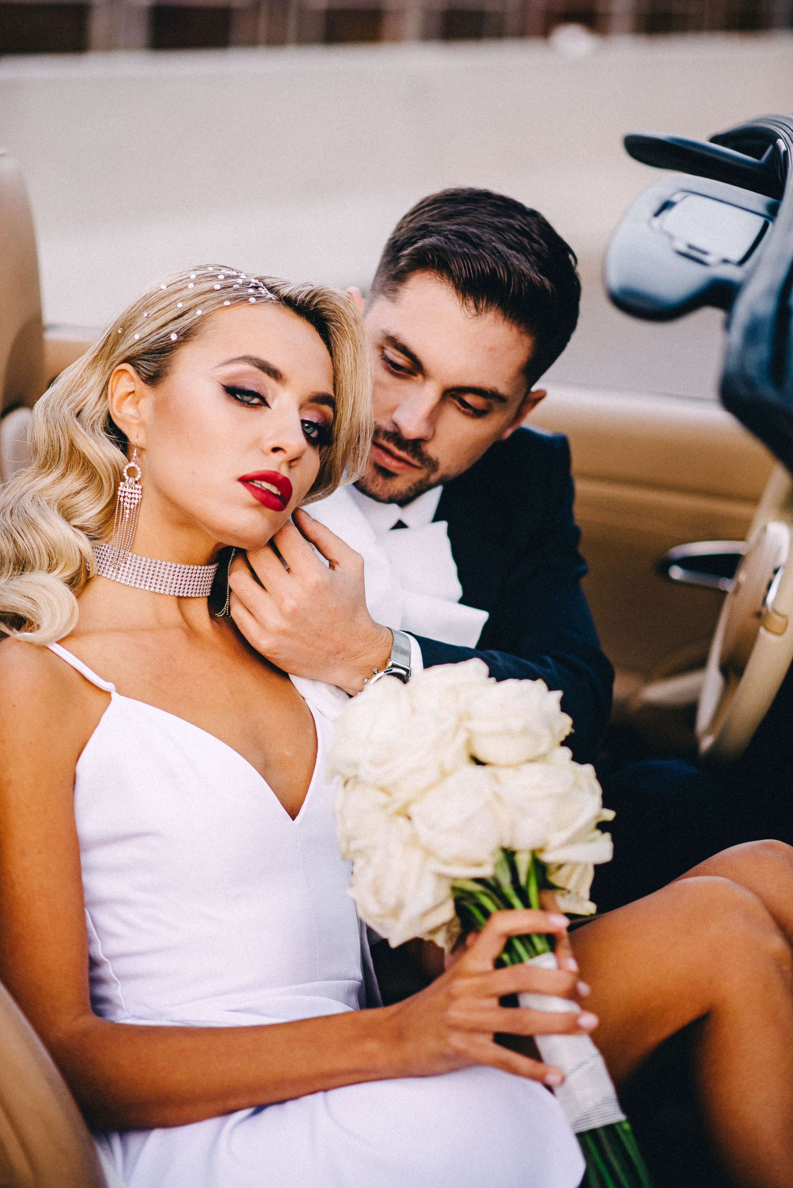 Свадебная съёмка в горах Роза Хутор — Анастасия и Денис