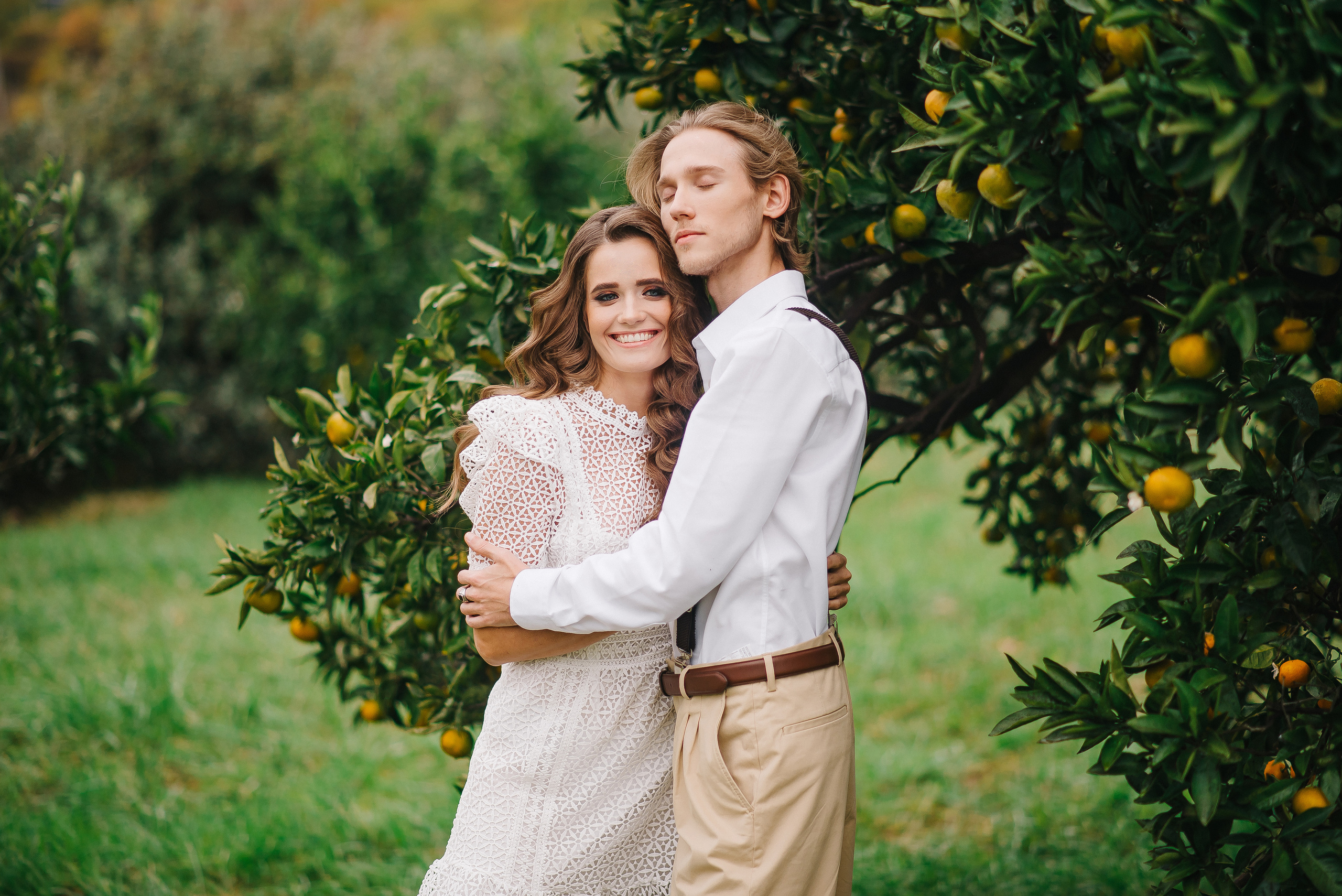 Свадебная фотосессия в мандариновой роще — Павел и Мария