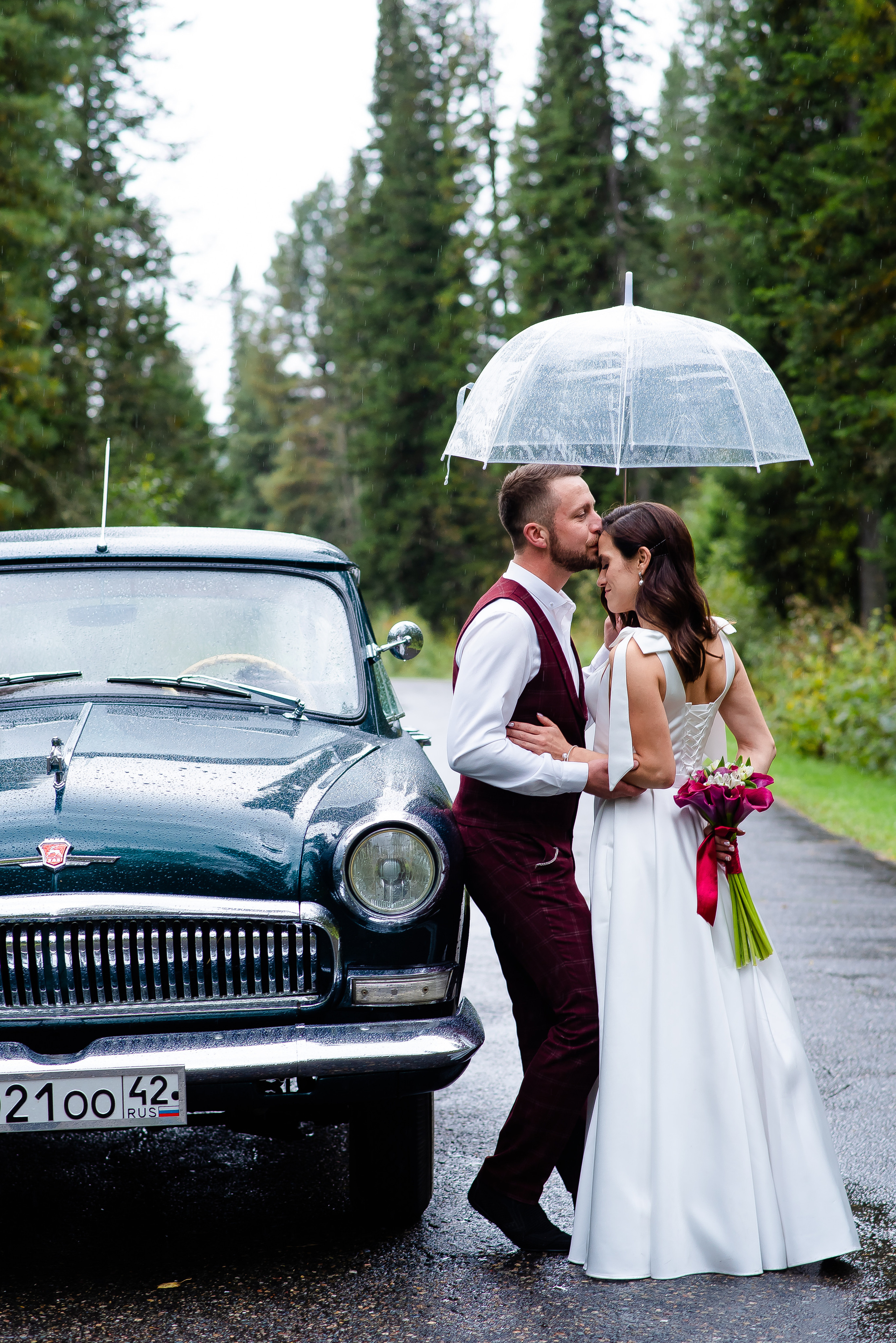 Свадьба с нотками ретро — Мария и Михаил