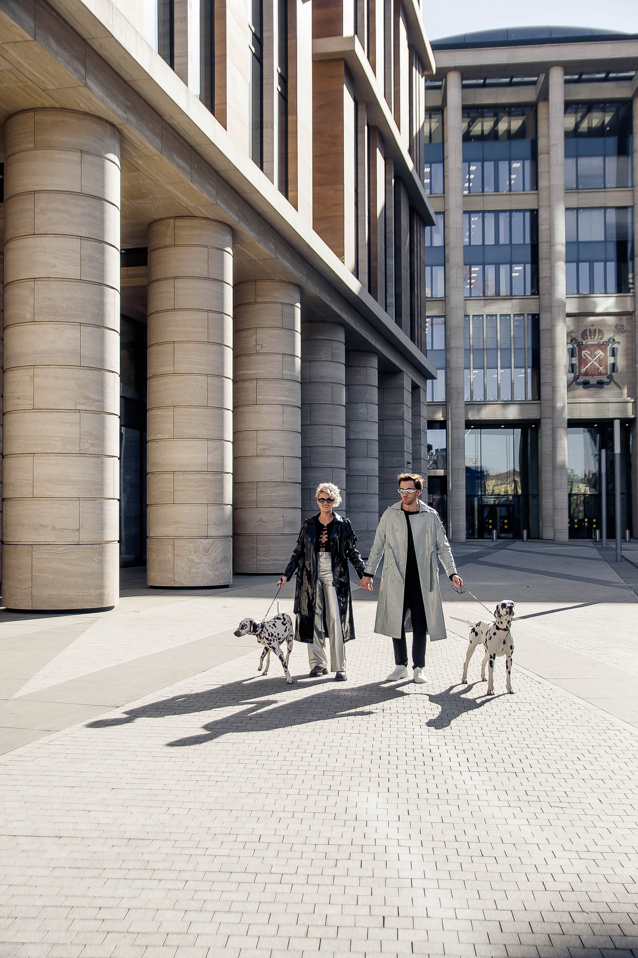 Love story фотосессия с далматинцами — Ирина и Дмитрий