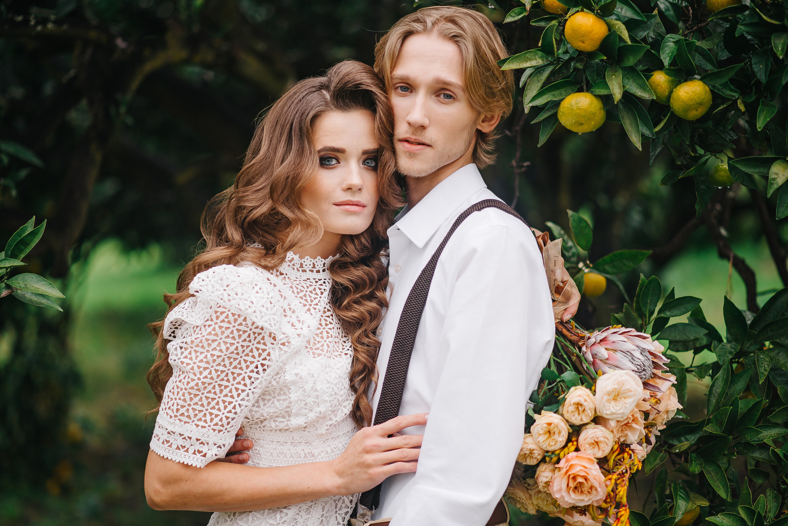 Свадебная фотосессия в мандариновой роще — Павел и Мария