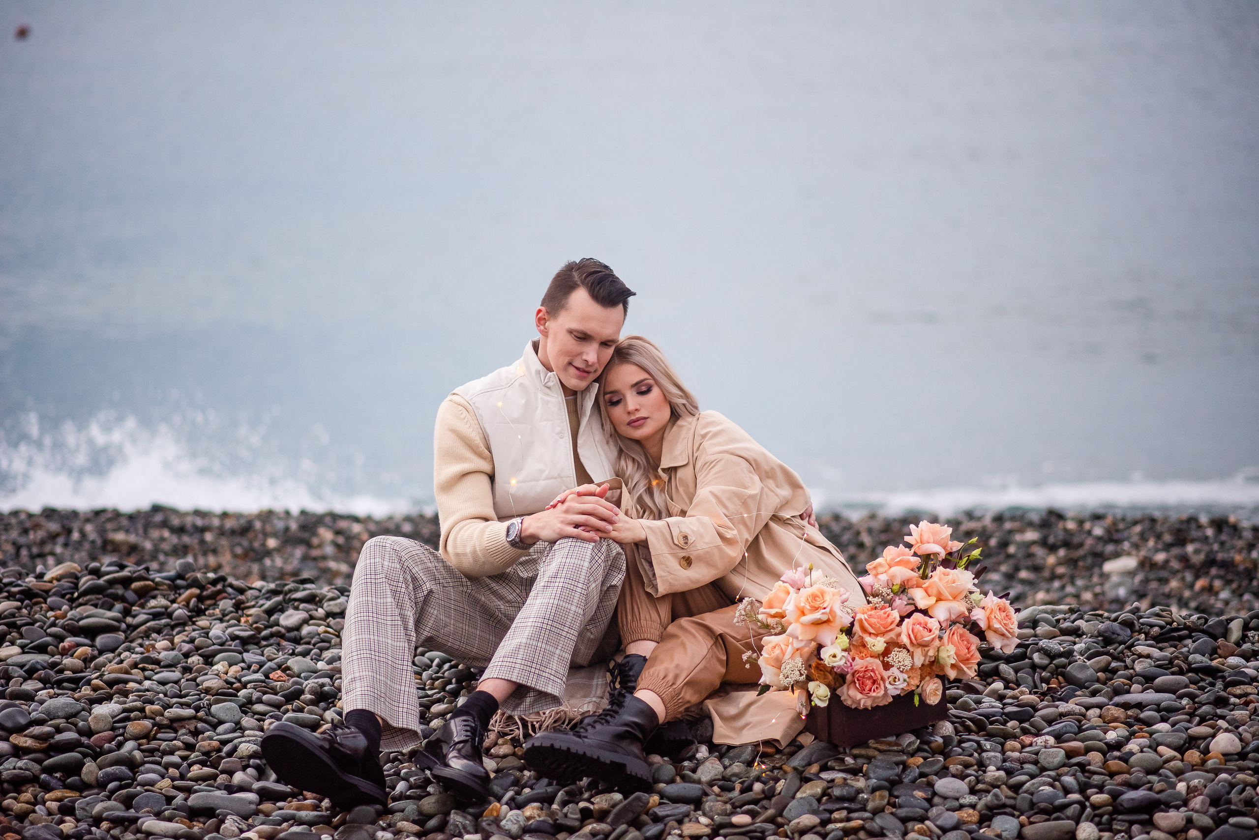 Фотосессия Love story у моря — Анастасия и Михаил