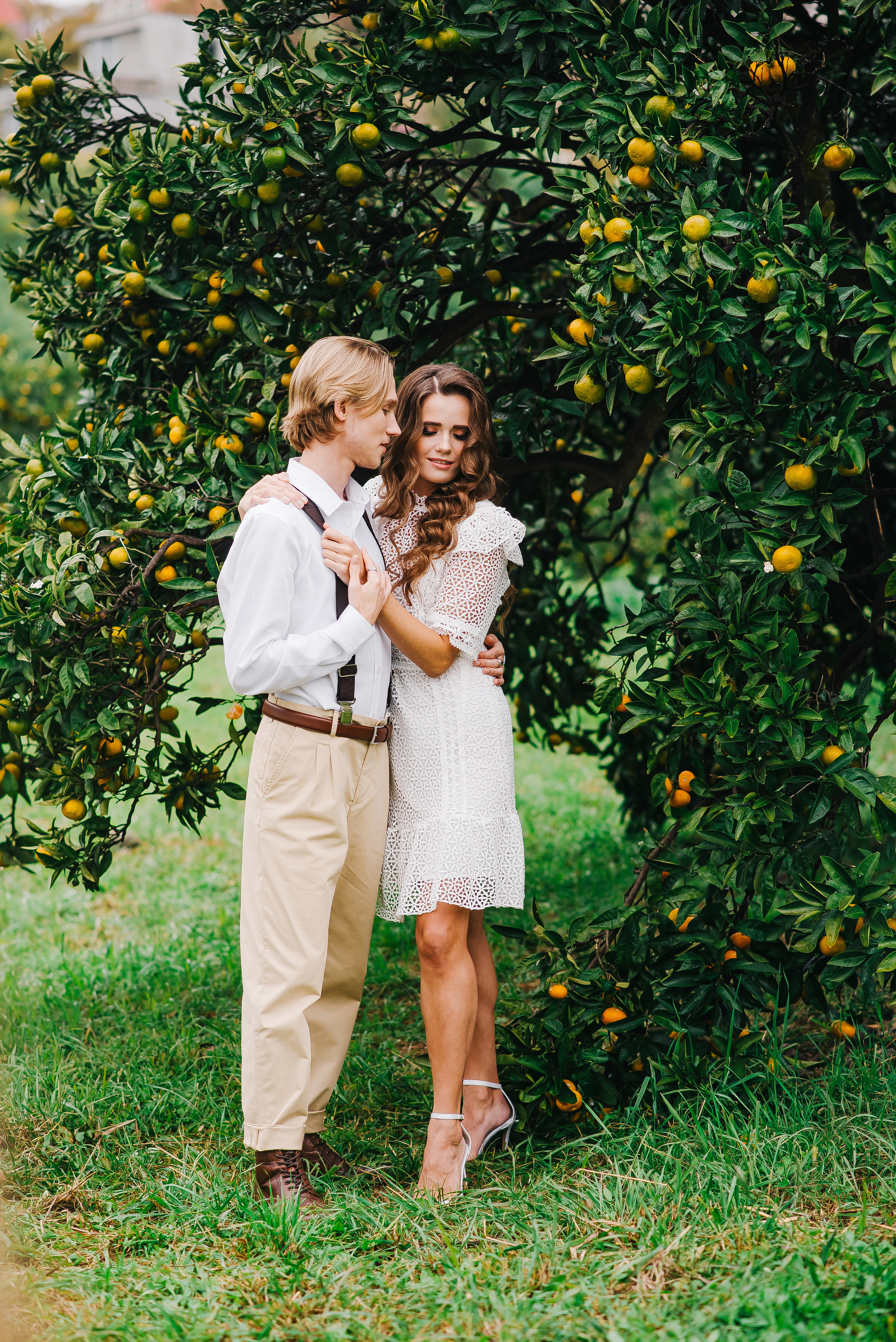 Свадебная фотосессия в мандариновой роще — Павел и Мария