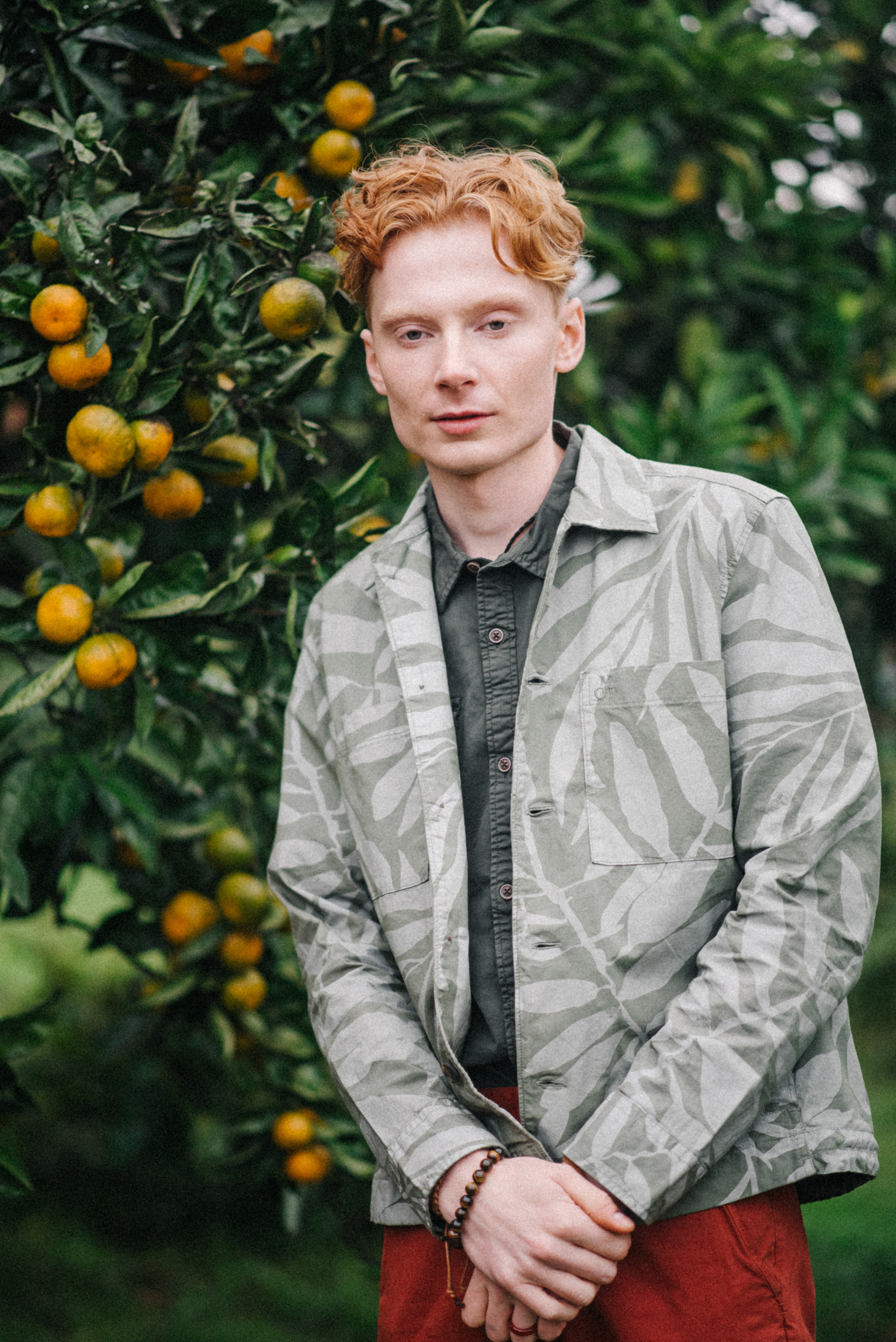 Фотосессия Love story в мандариновом саду. Софья и Арсений