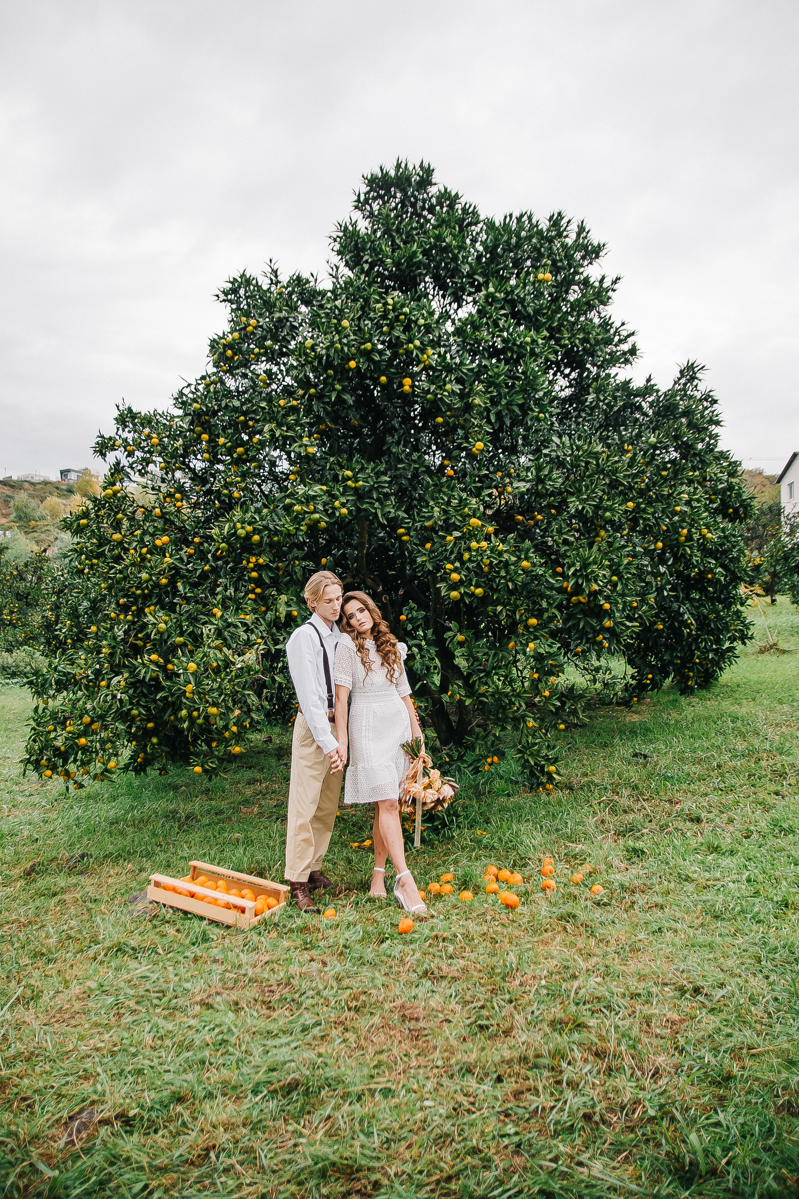 Свадебная фотосессия в мандариновой роще — Павел и Мария