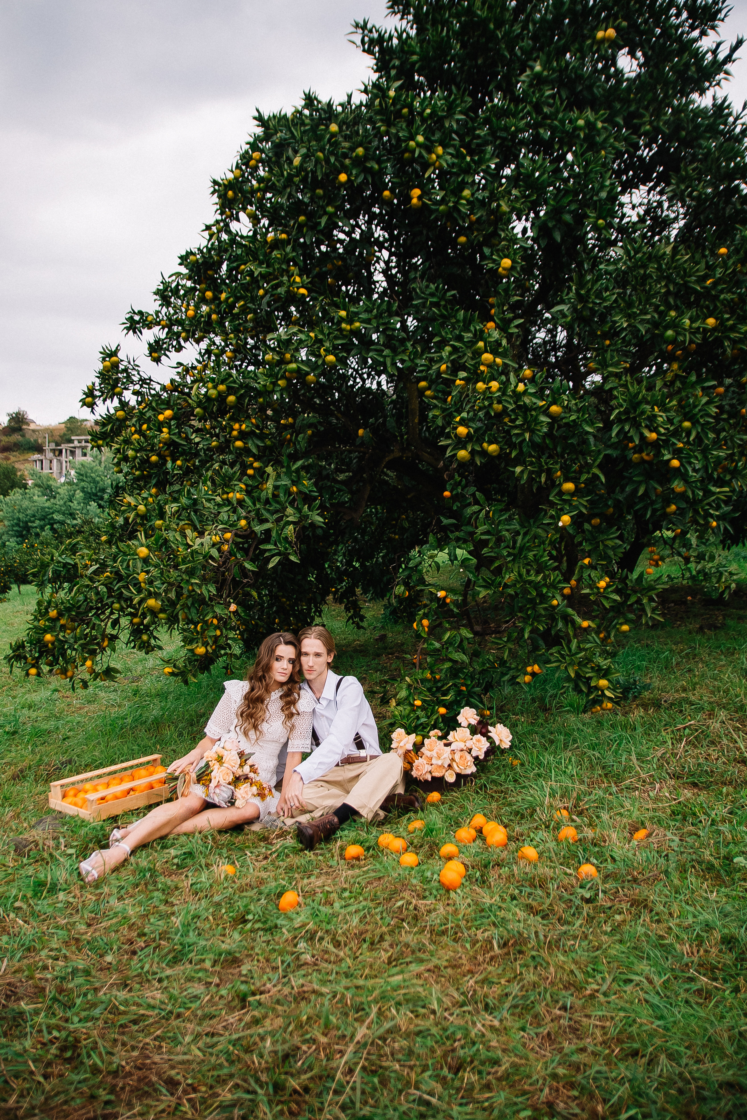 Свадебная фотосессия в мандариновой роще — Павел и Мария