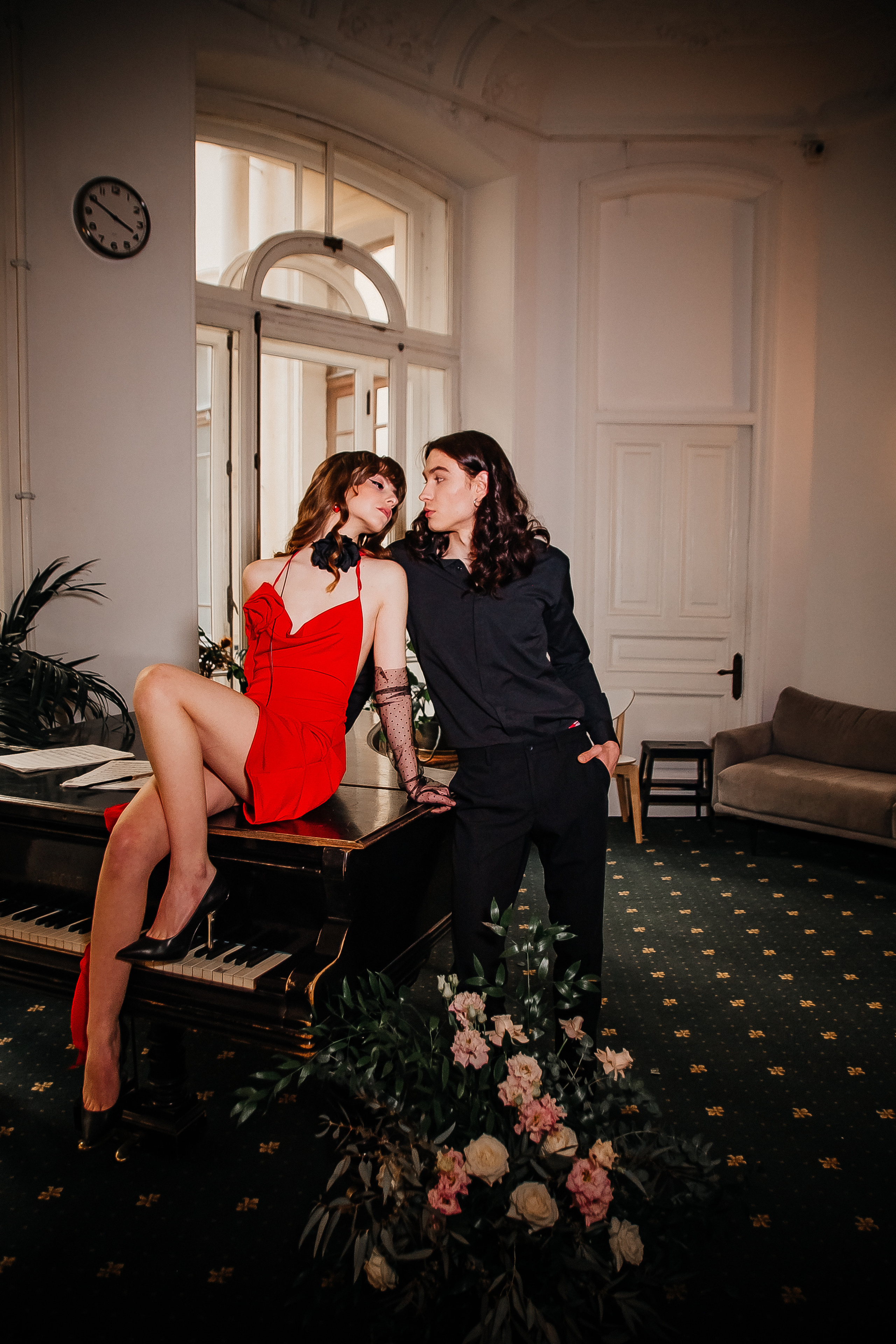 Love story фотосессия с роялем — Иоанна и Глеб