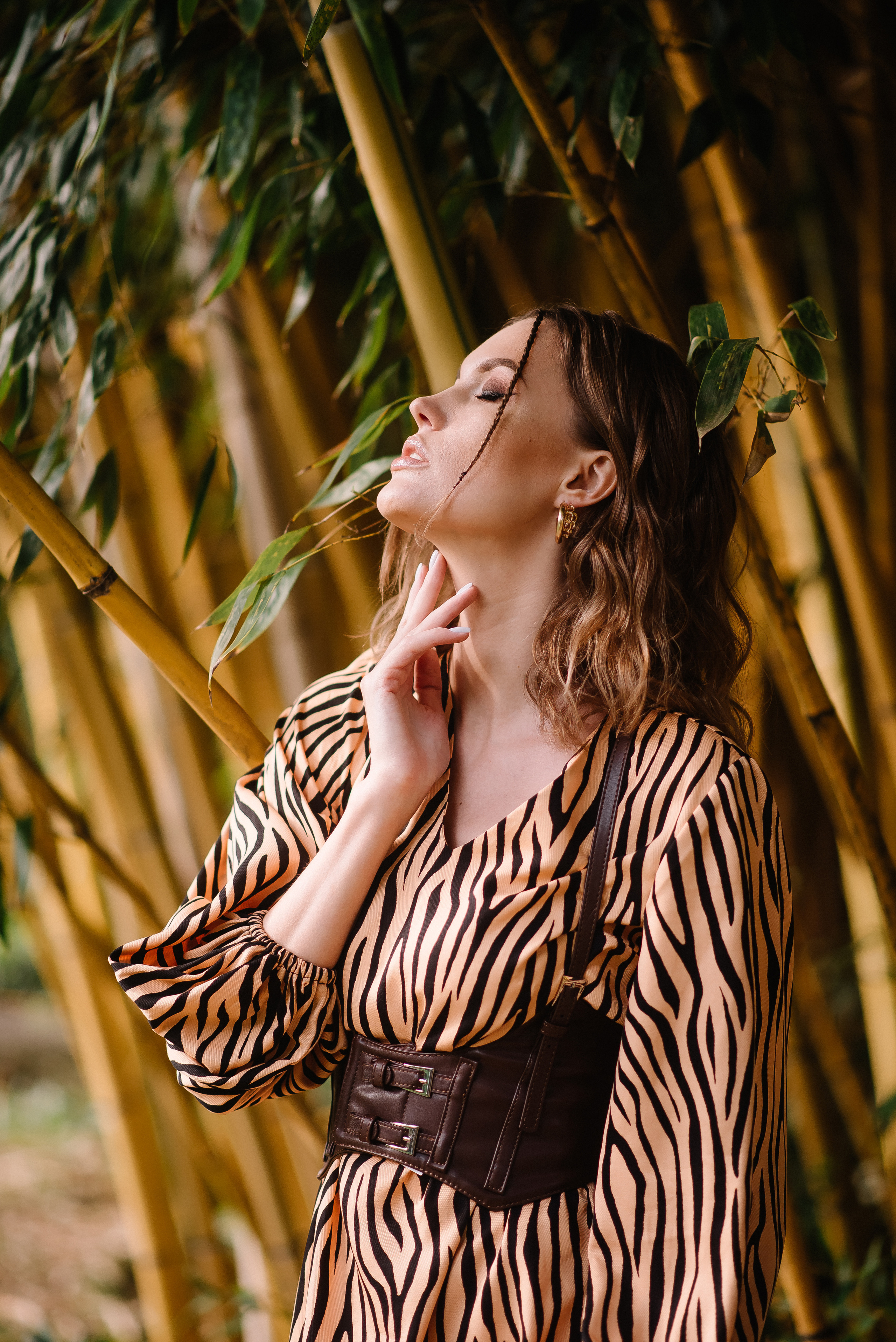 Love story фотосессия в бамбуке — Виолетта и Михаил