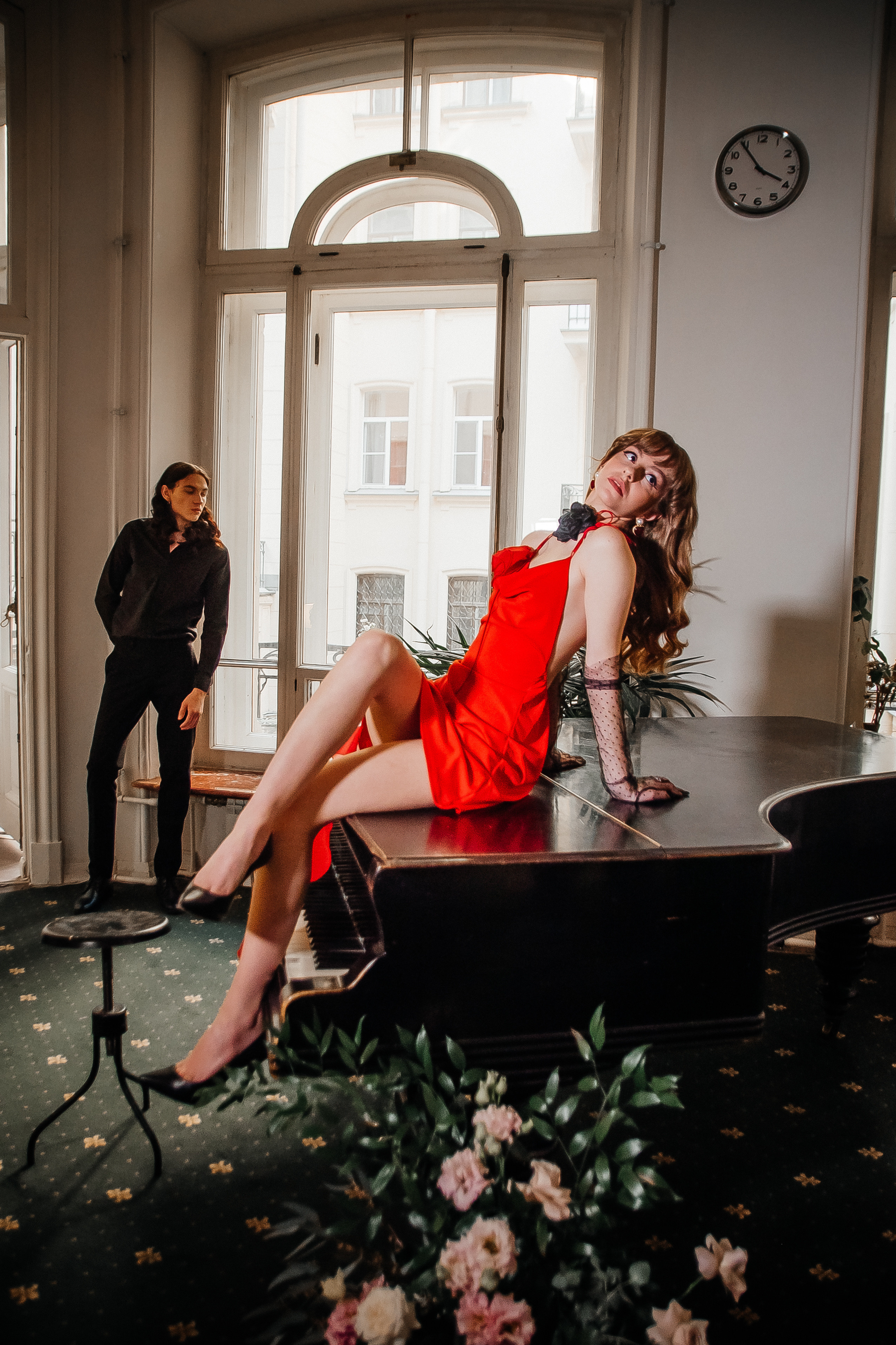 Love story фотосессия с роялем — Иоанна и Глеб