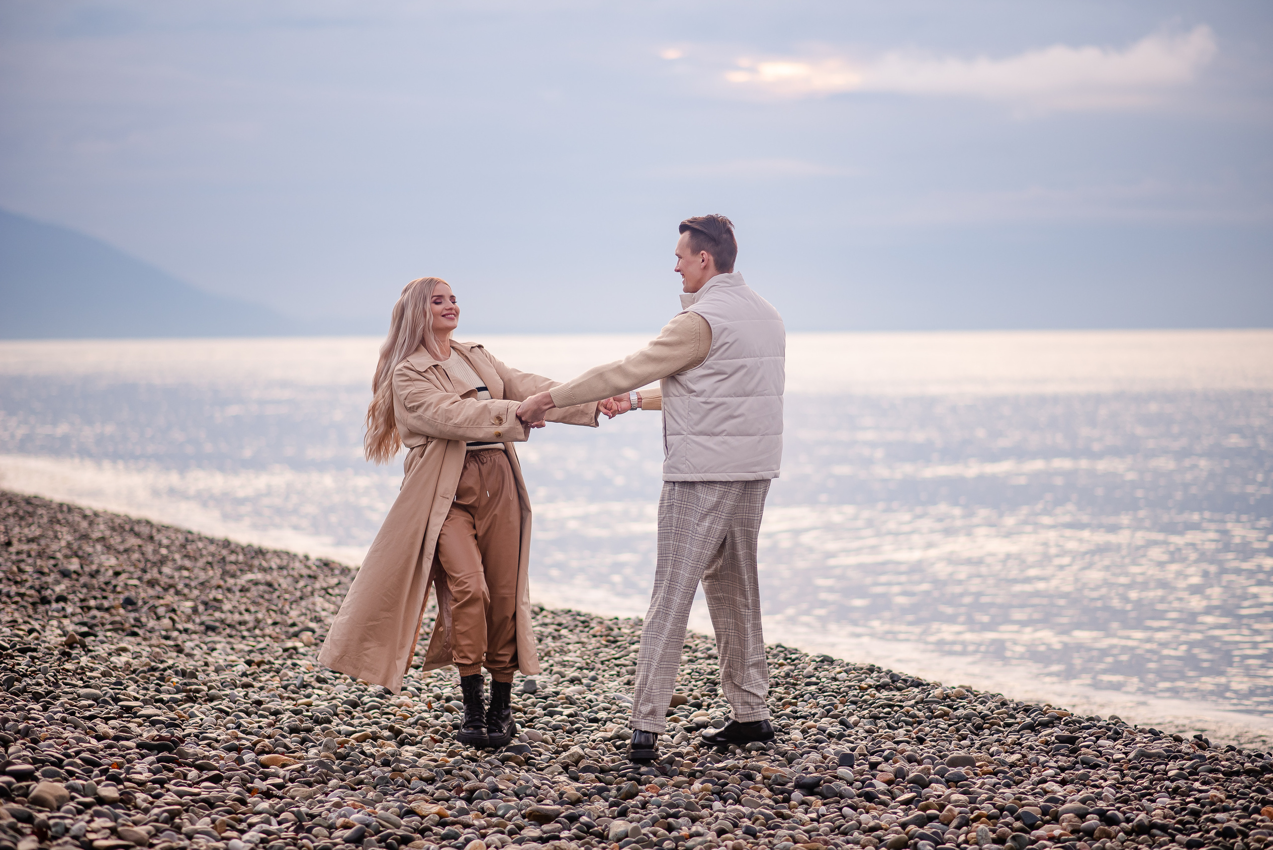 Фотосессия Love story у моря — Анастасия и Михаил